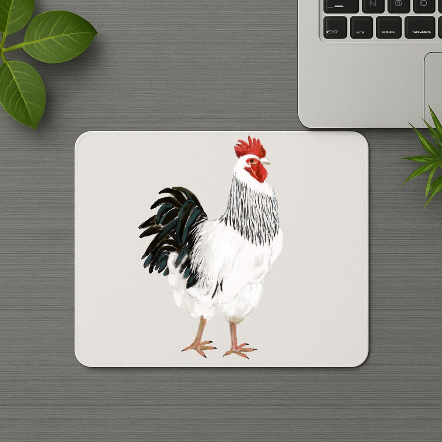 Rooster Mousepad - MerikaArt