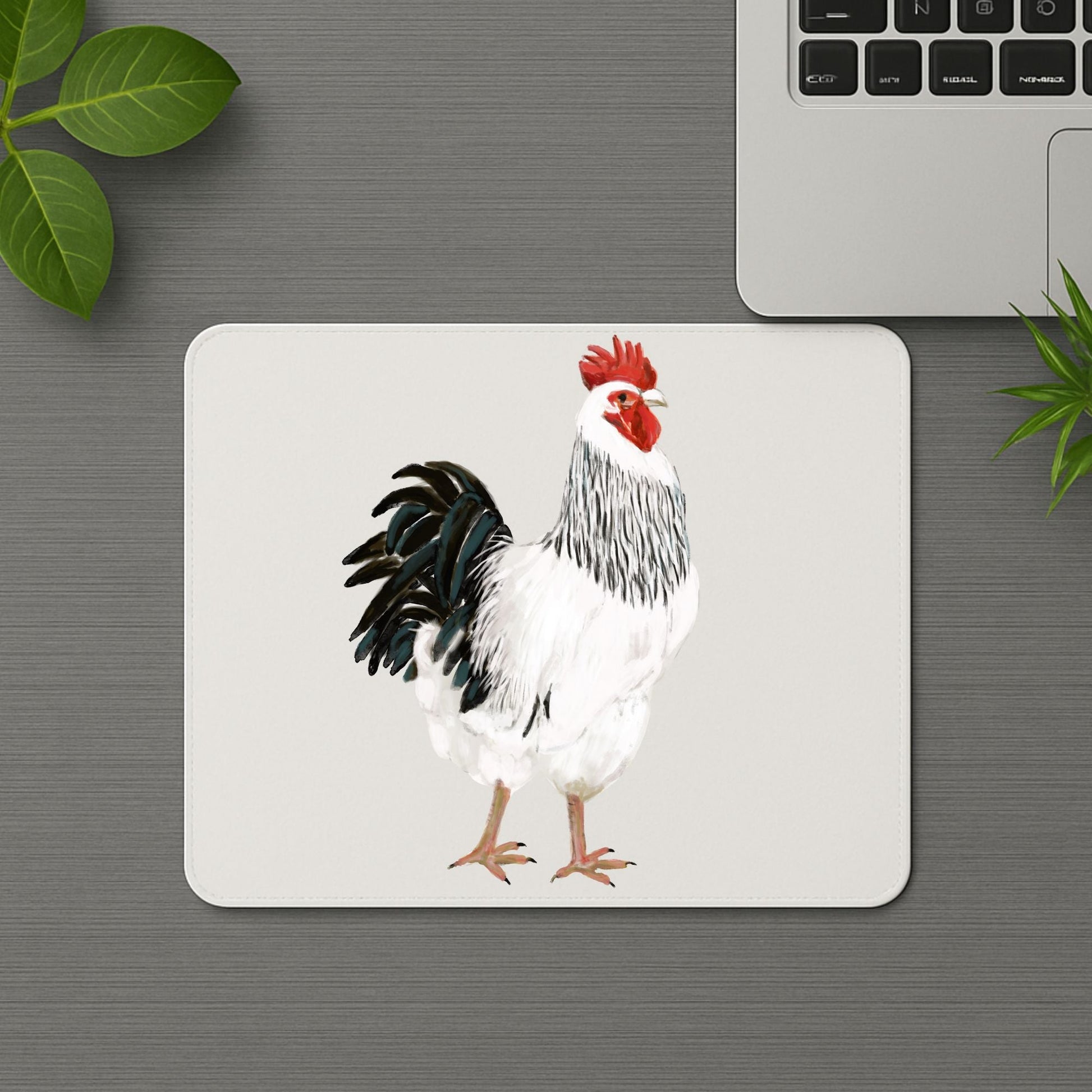 Rooster Mousepad - MerikaArt