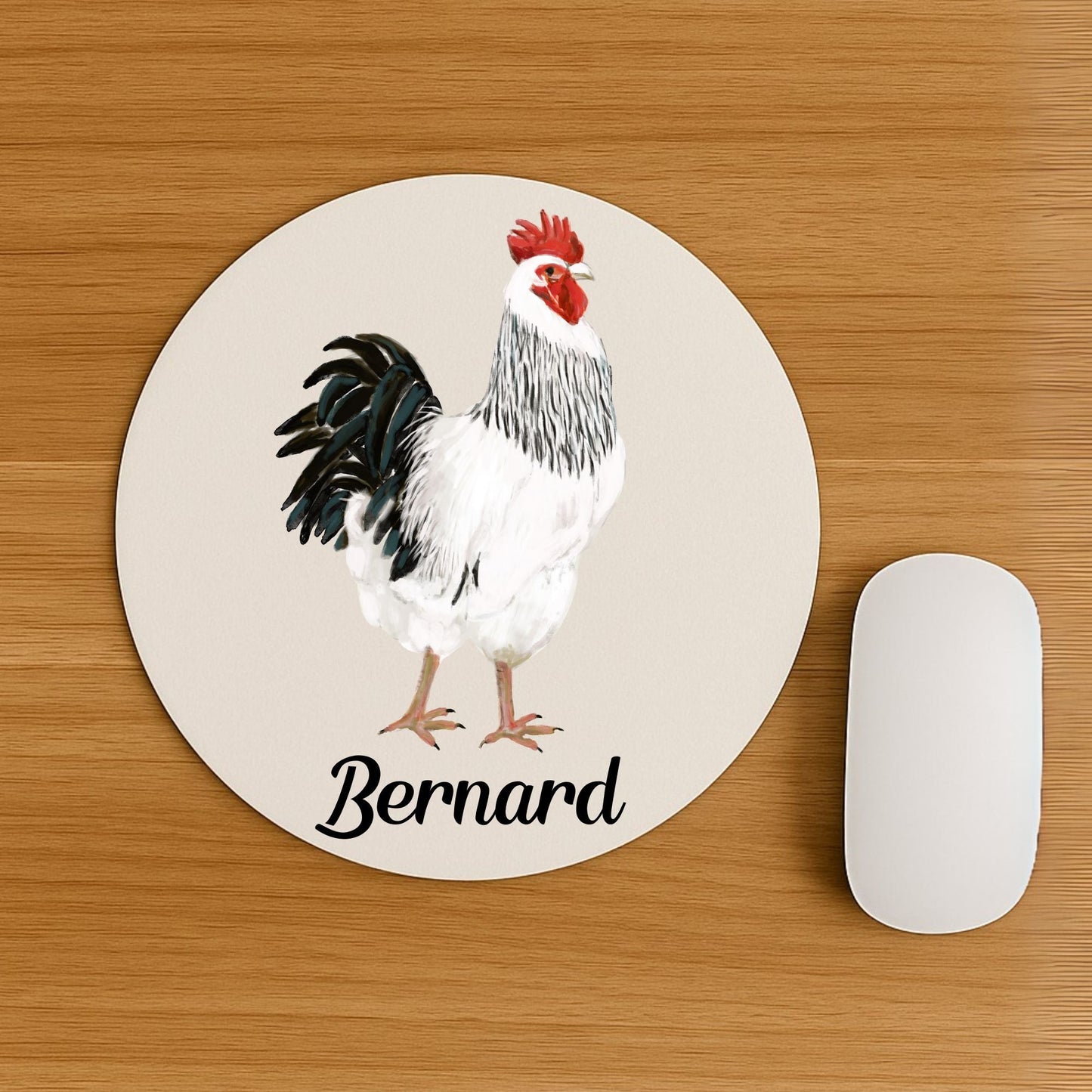 Rooster Mousepad - MerikaArt