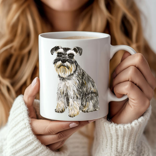Schnauzer Mug - MerikaArt