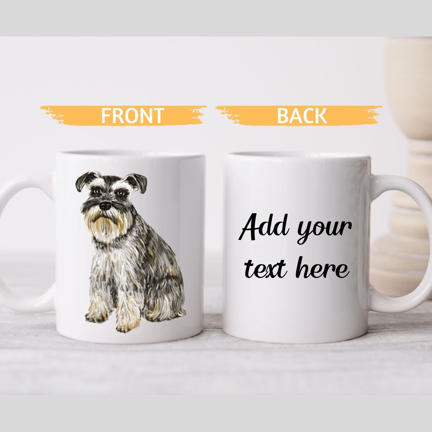 Schnauzer Mug - MerikaArt