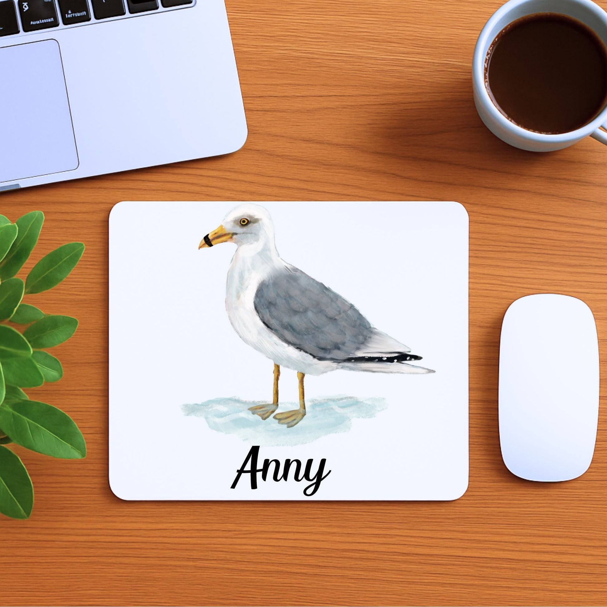 Seagull Mousepad - MerikaArt