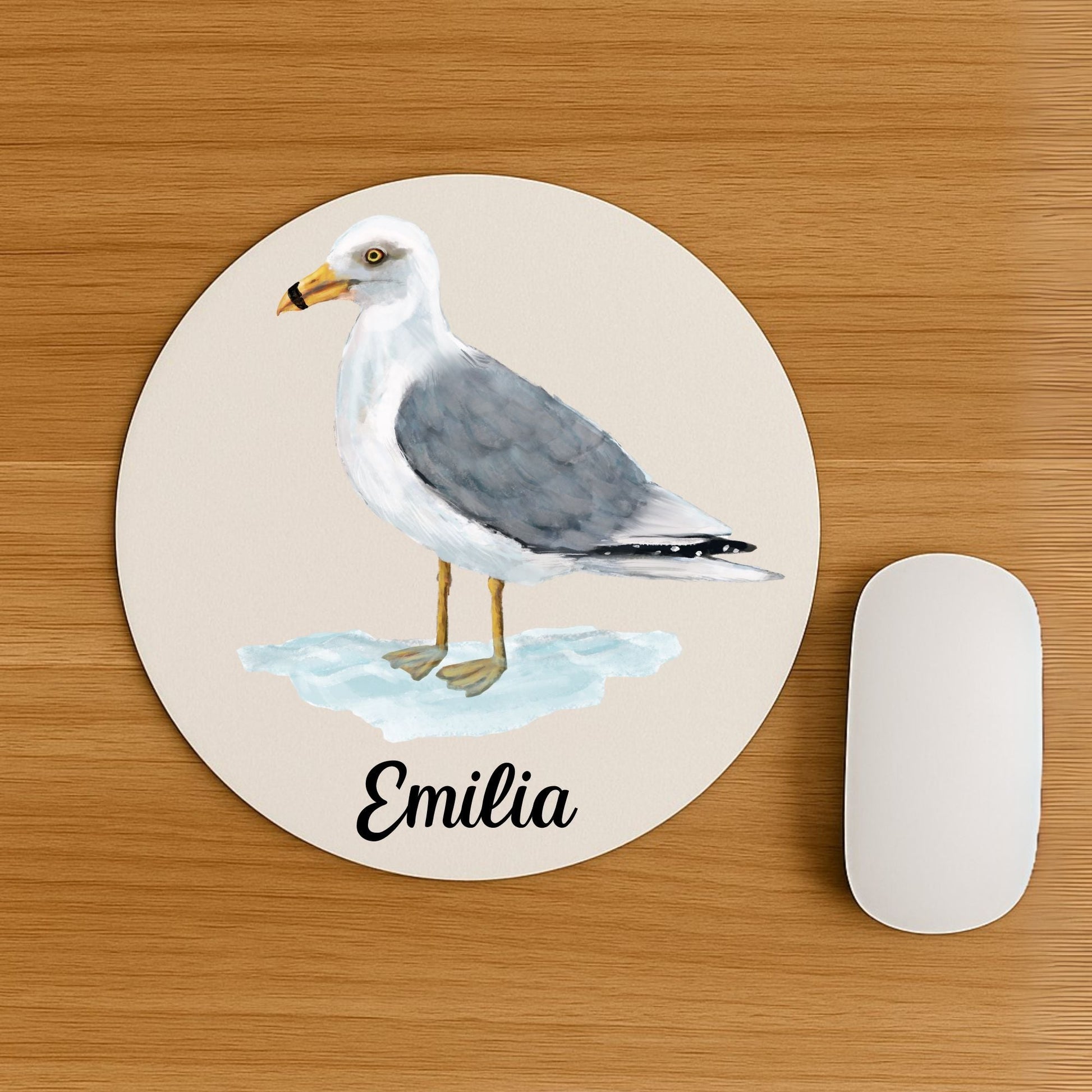 Seagull Mousepad - MerikaArt