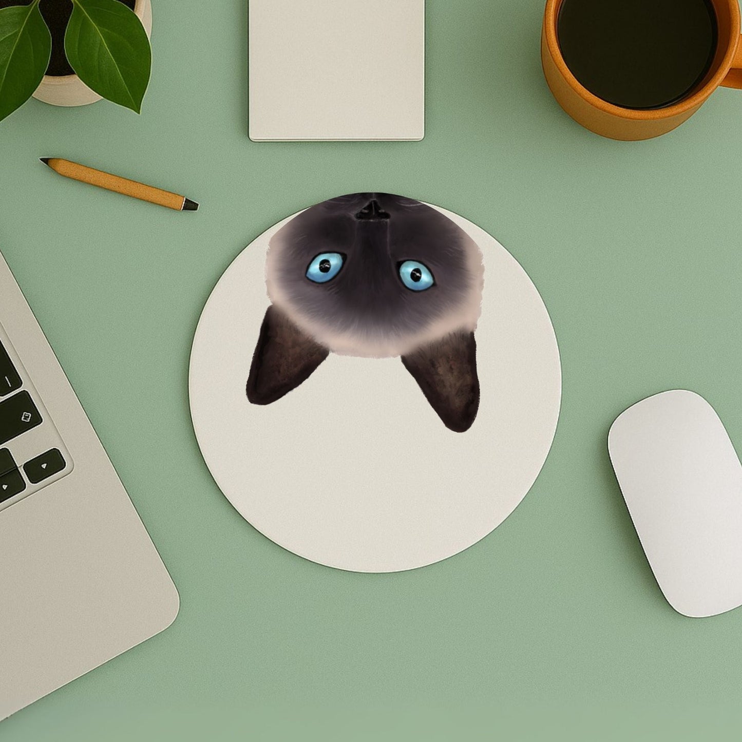 Siamese Cat Mousepad - MerikaArt