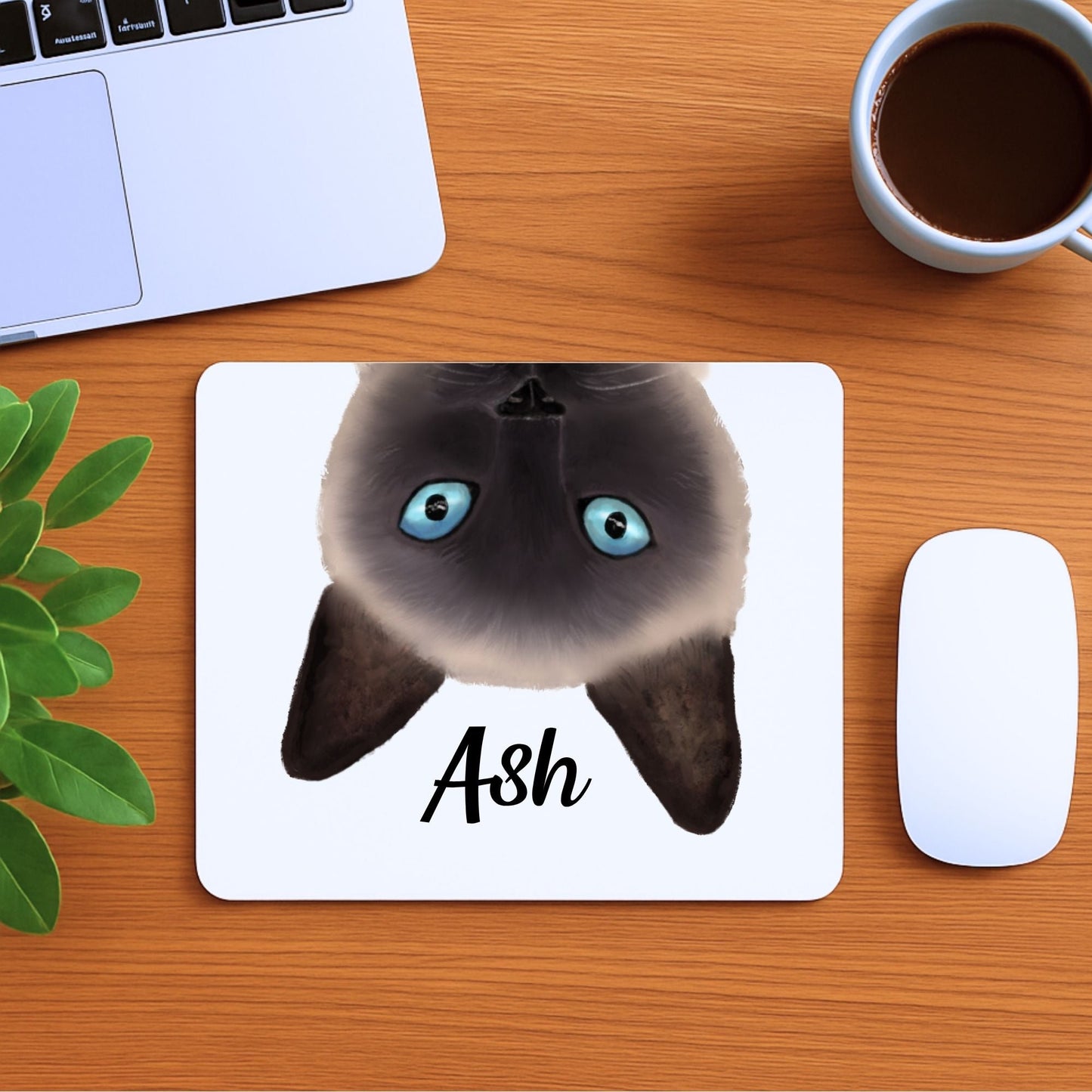 Siamese Cat Mousepad - MerikaArt