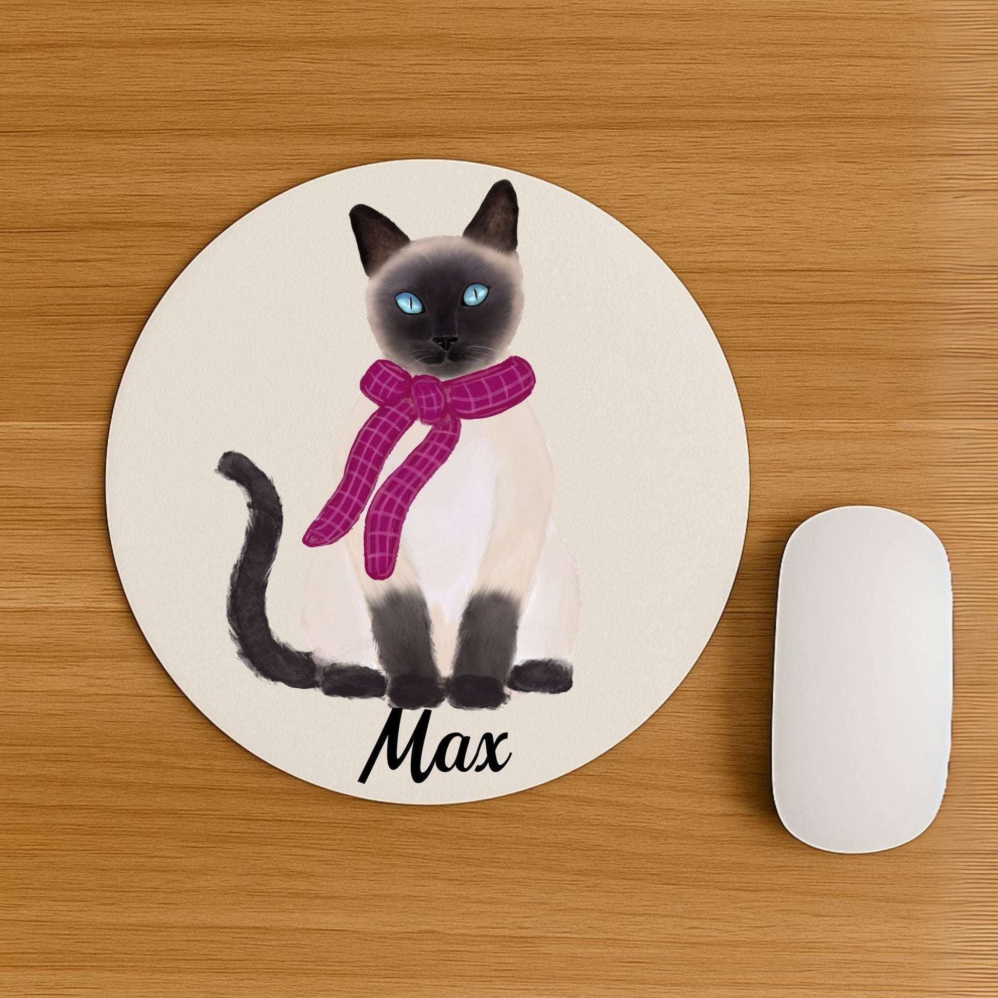 Siamese Cat Mousepad - MerikaArt