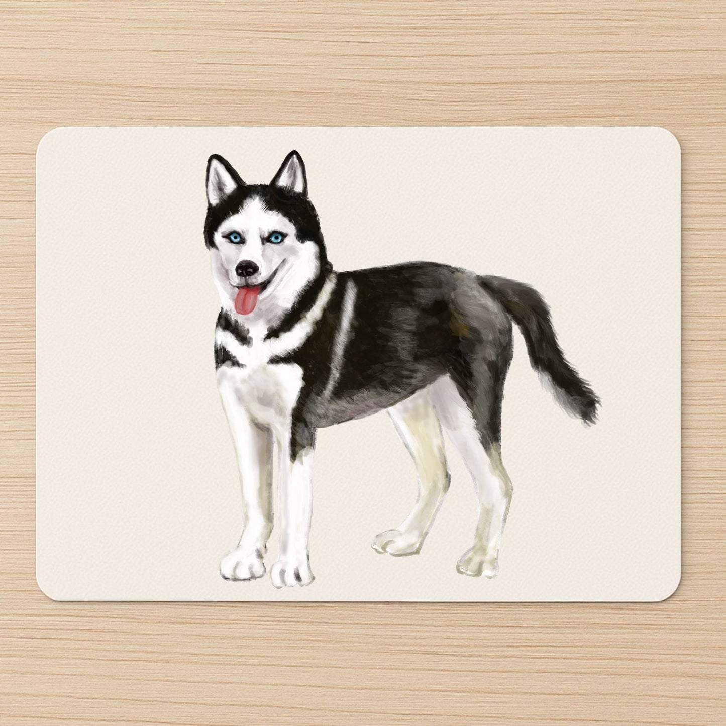 Siberian Husky Mousepad - MerikaArt