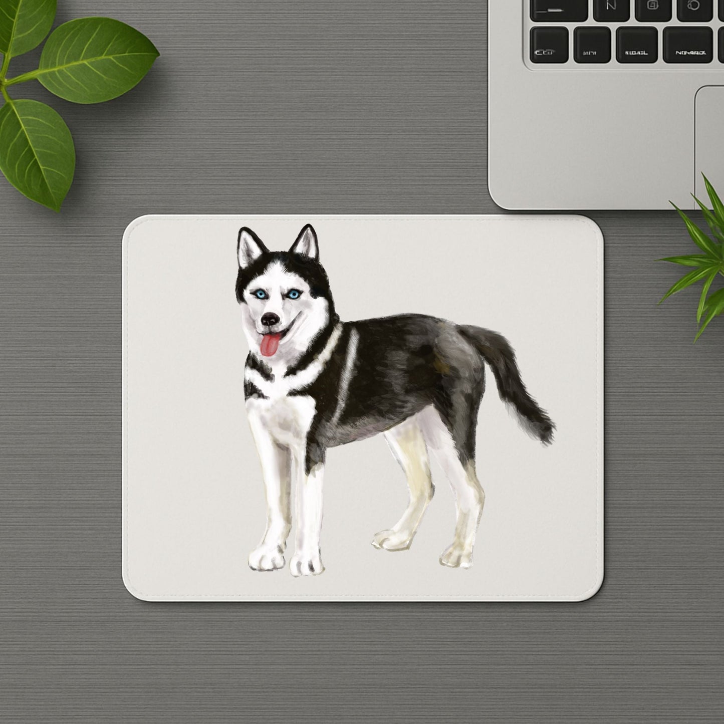 Siberian Husky Mousepad - MerikaArt