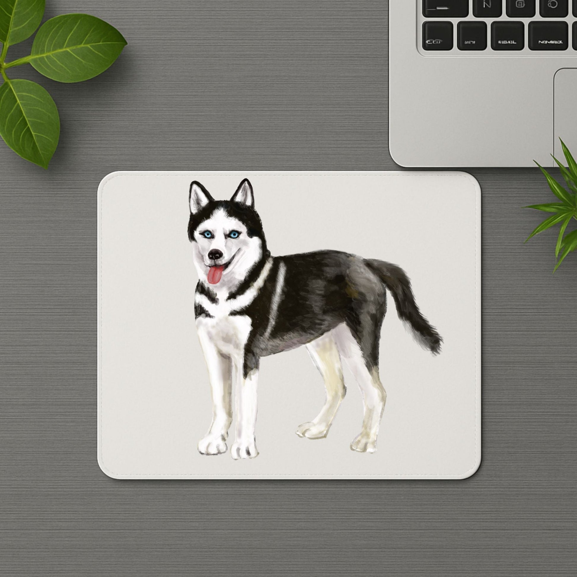 Siberian Husky Mousepad - MerikaArt