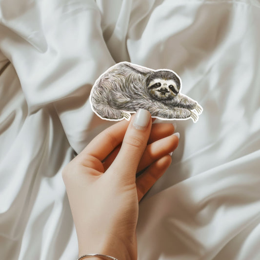 Sloth Sticker - MerikaArt
