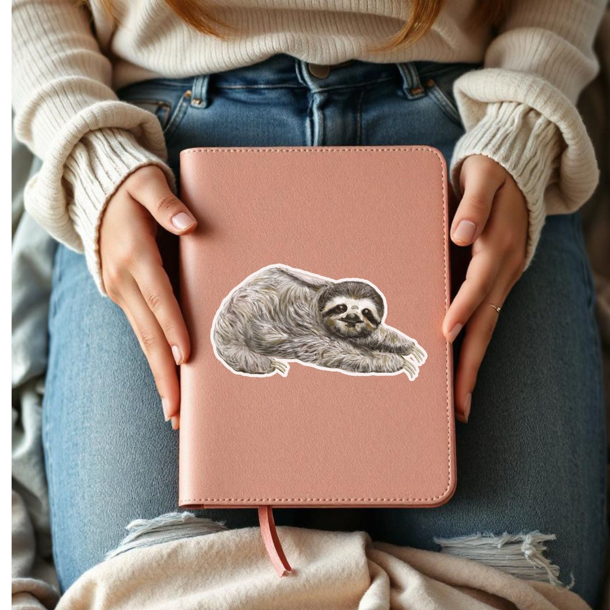 Sloth Sticker - MerikaArt