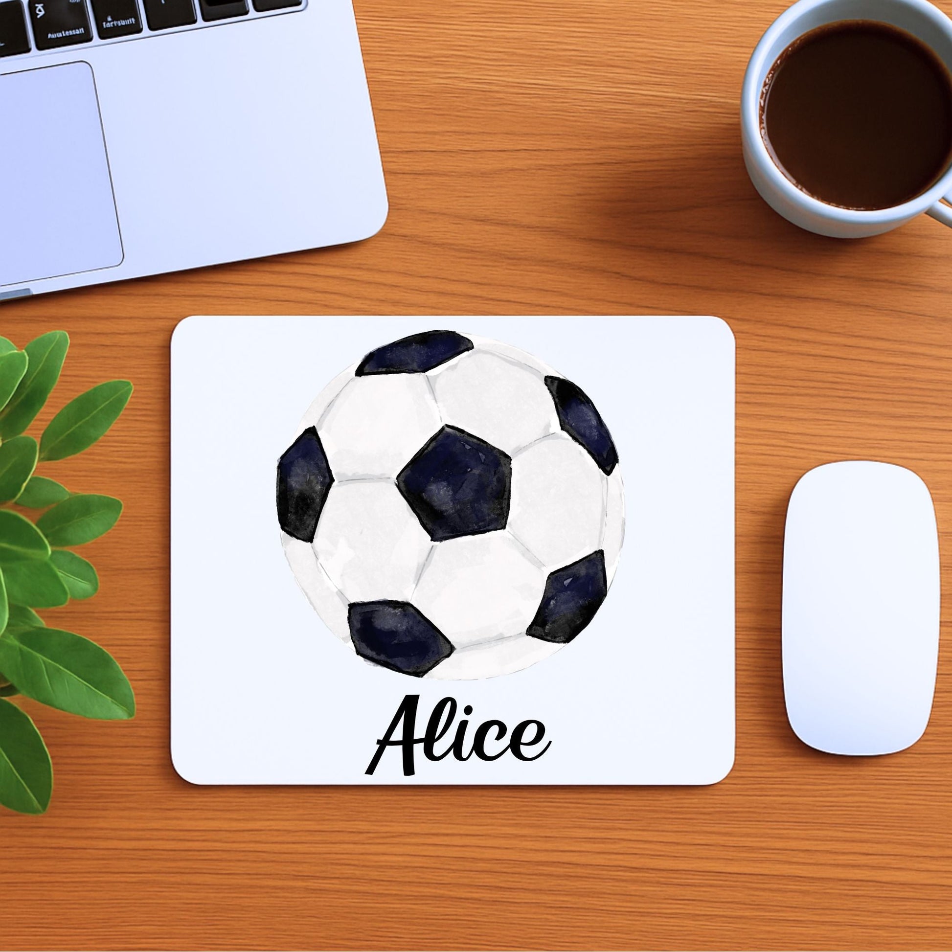 Soccer Ball Mousepad - MerikaArt