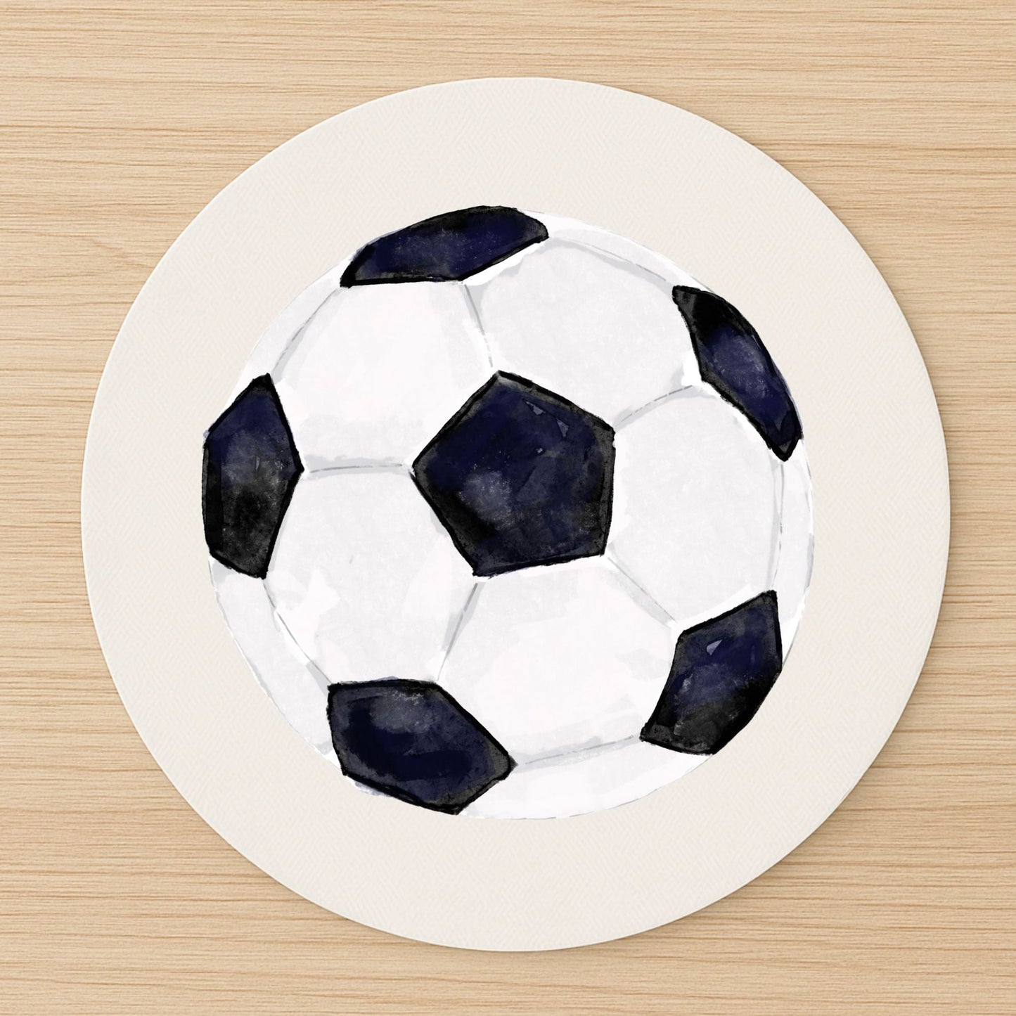 Soccer Ball Mousepad - MerikaArt