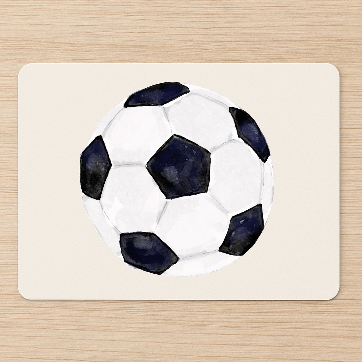 Soccer Ball Mousepad - MerikaArt