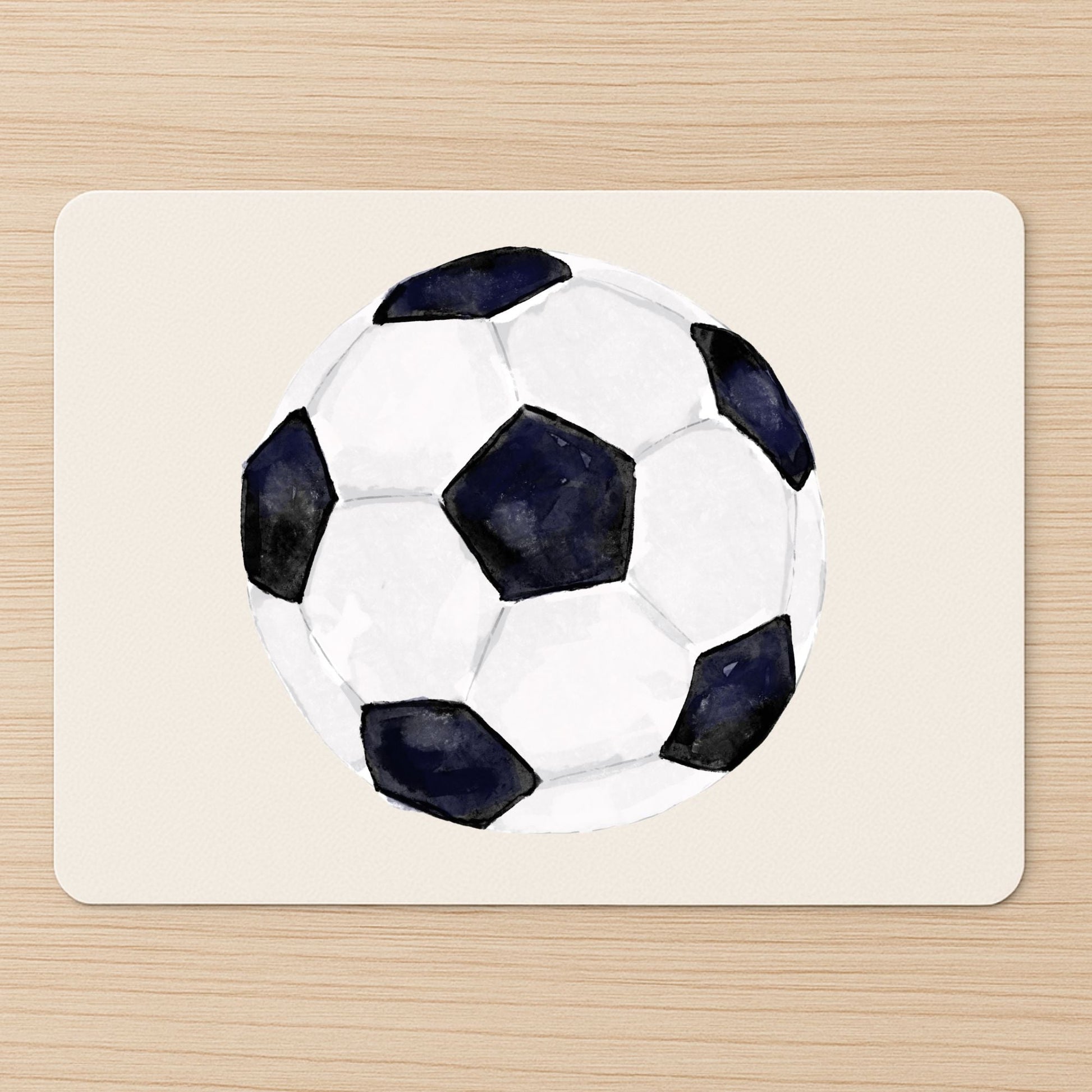 Soccer Ball Mousepad - MerikaArt