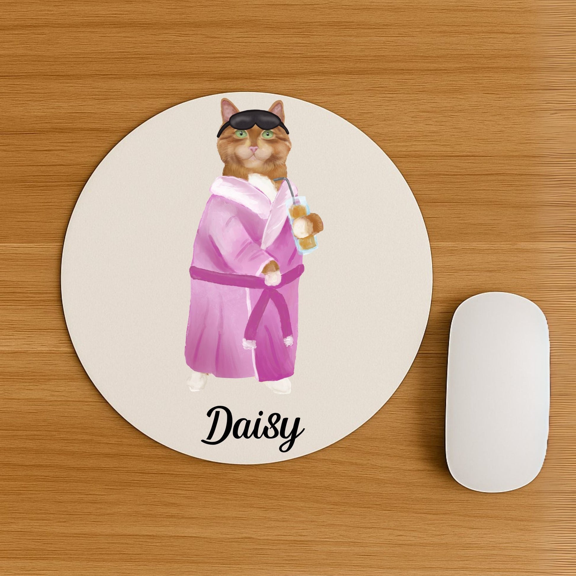 Spa Day Cat Mousepad - MerikaArt