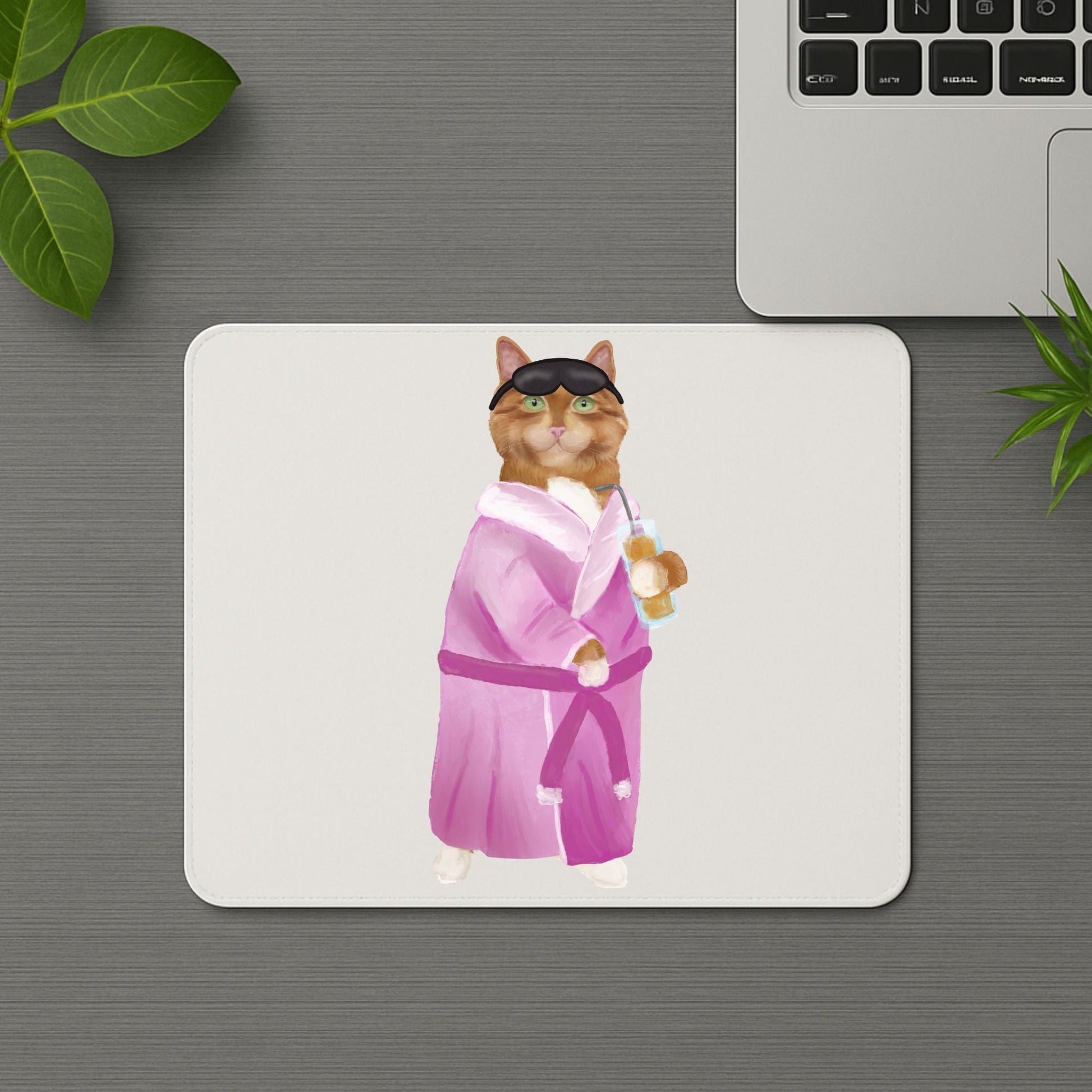 Spa Day Cat Mousepad - MerikaArt