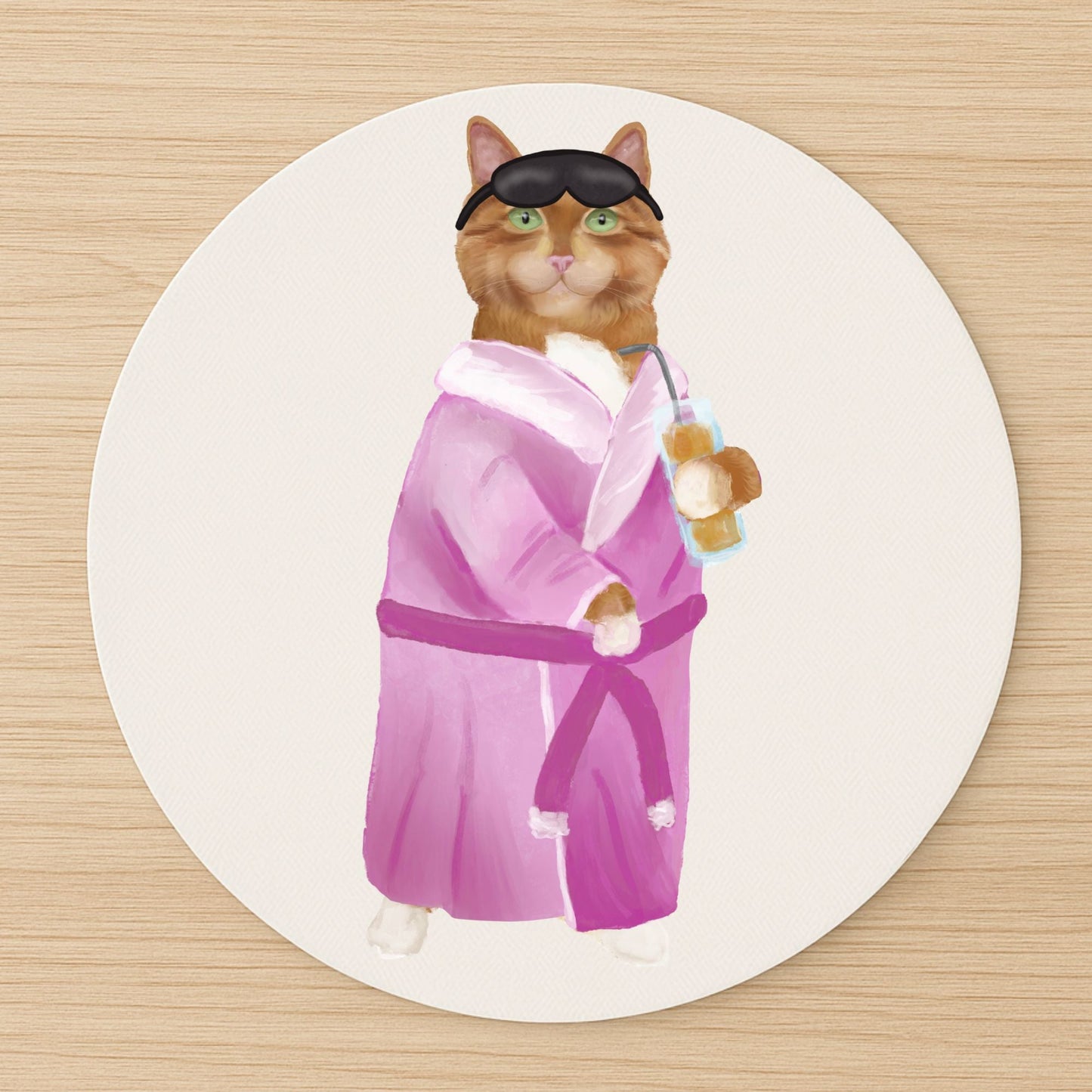 Spa Day Cat Mousepad - MerikaArt