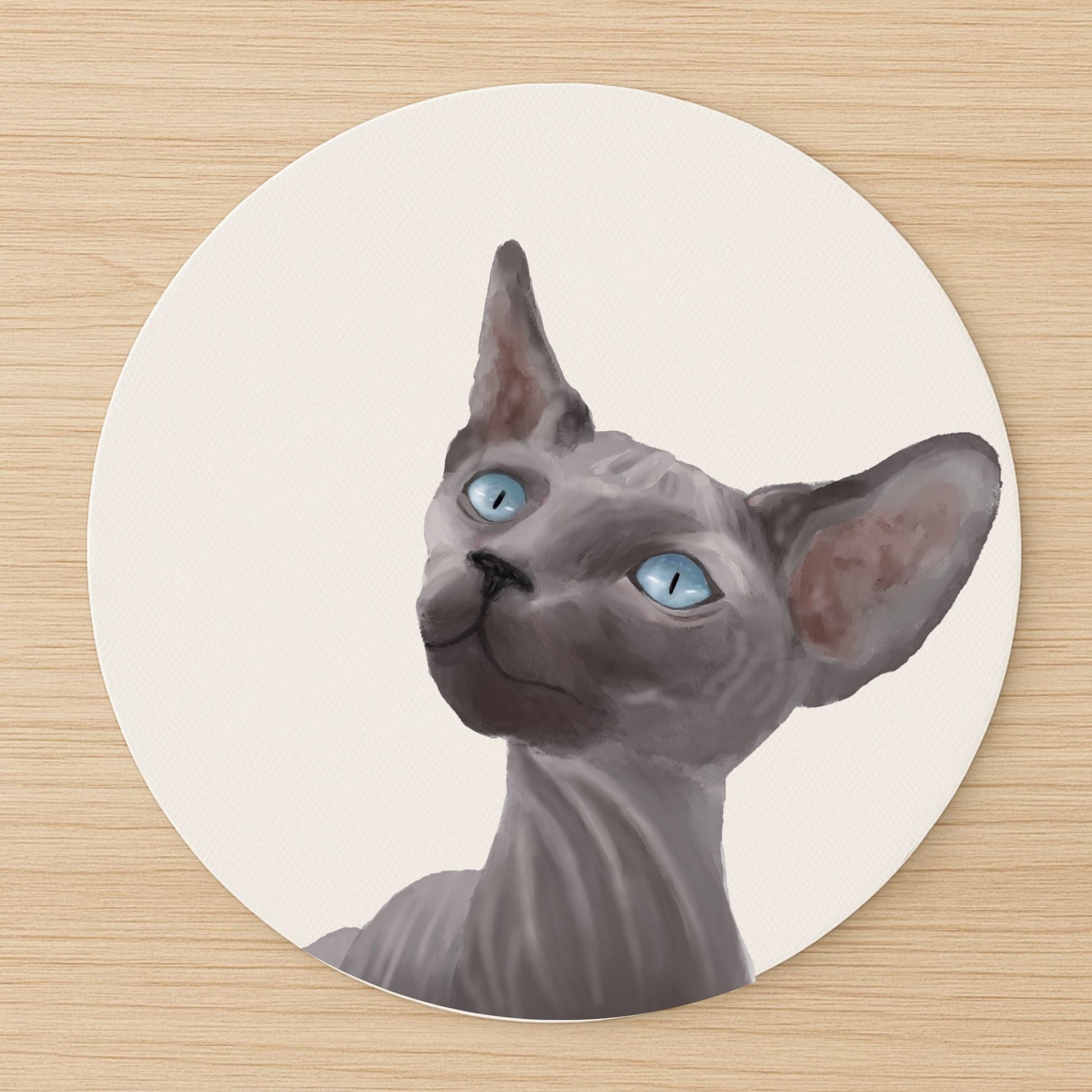 Sphynx Cat Mousepad - MerikaArt