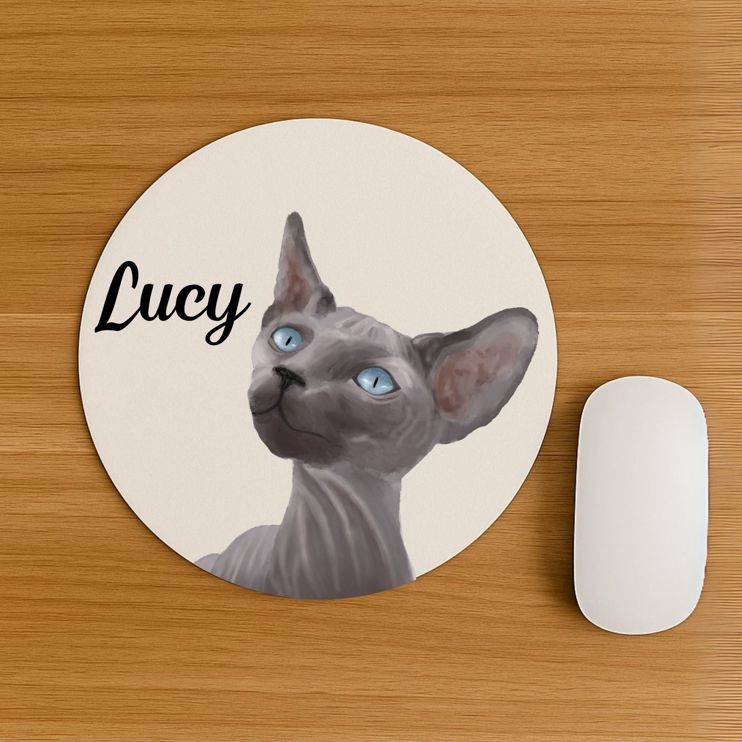 Sphynx Cat Mousepad - MerikaArt