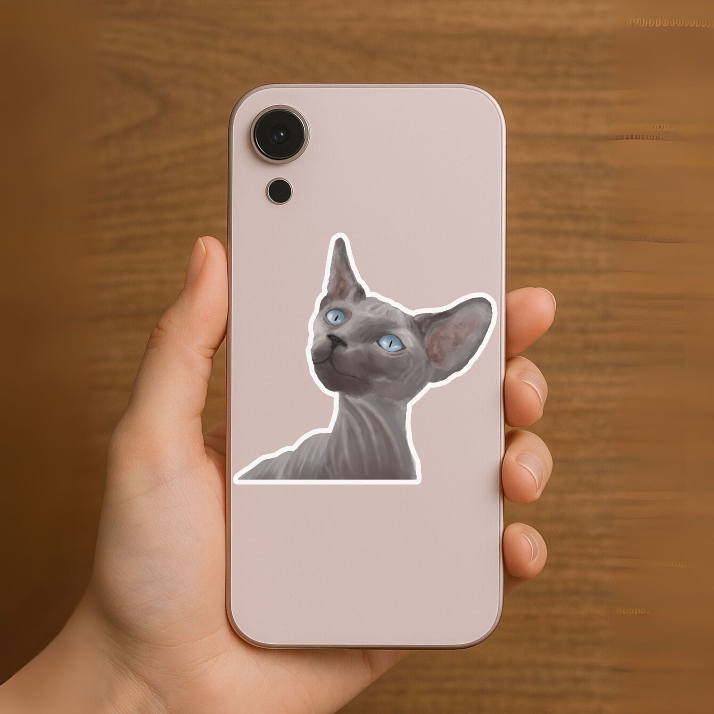 Sphynx Cat Sticker - MerikaArt