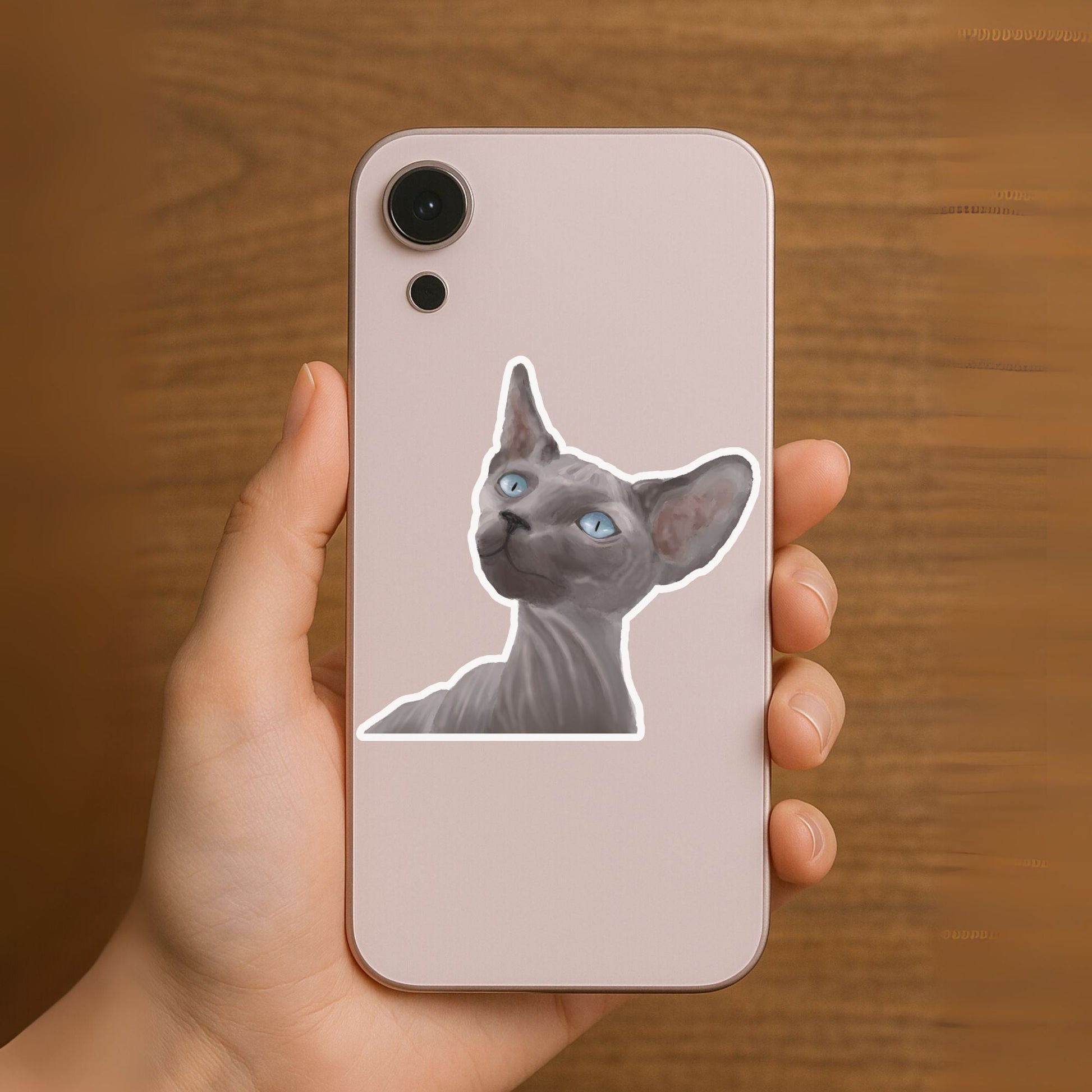 Sphynx Cat Sticker - MerikaArt