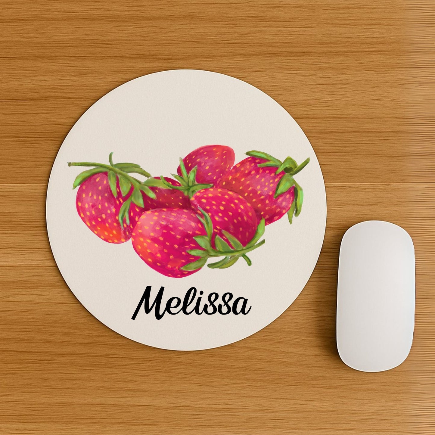 Strawberry Mousepad - MerikaArt