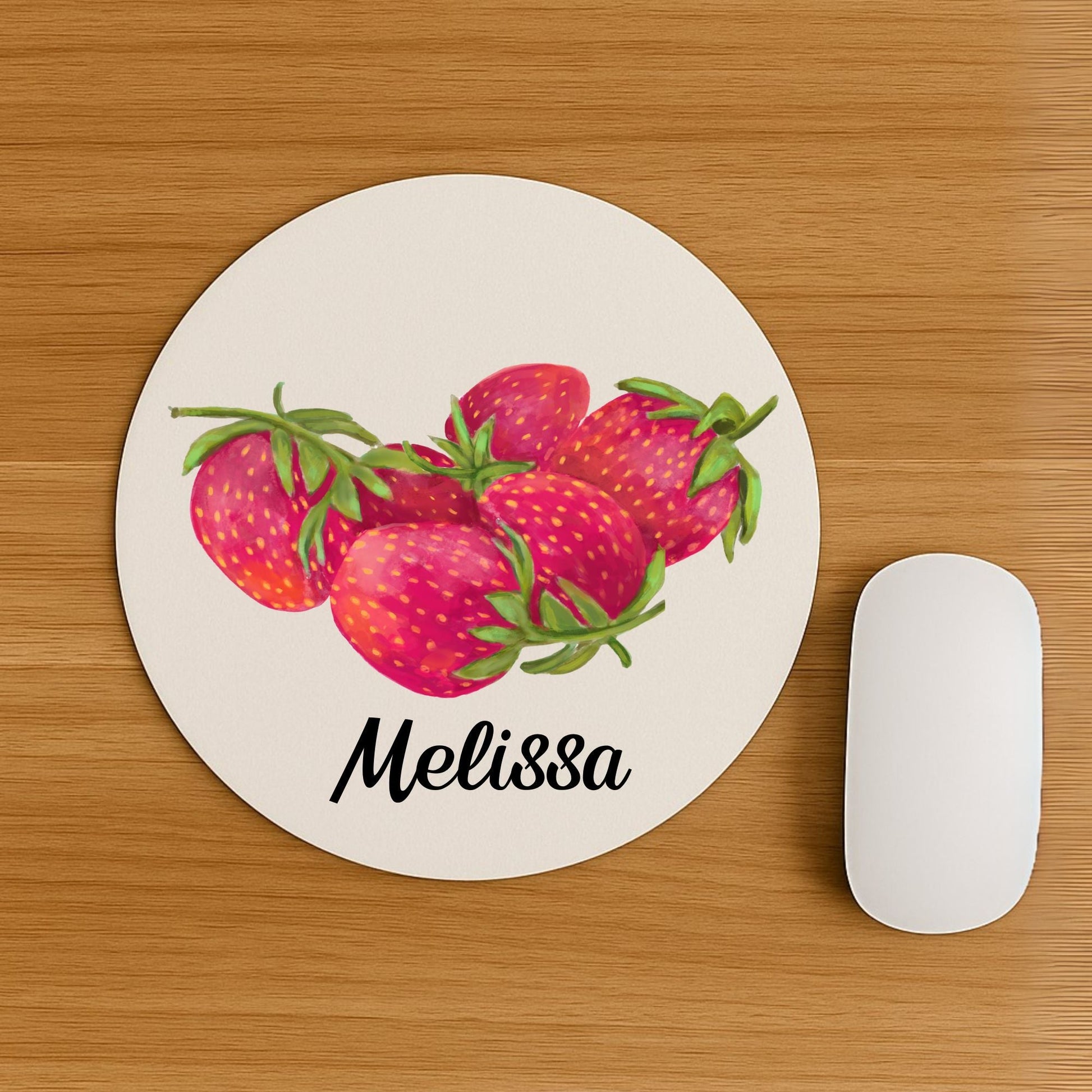 Strawberry Mousepad - MerikaArt