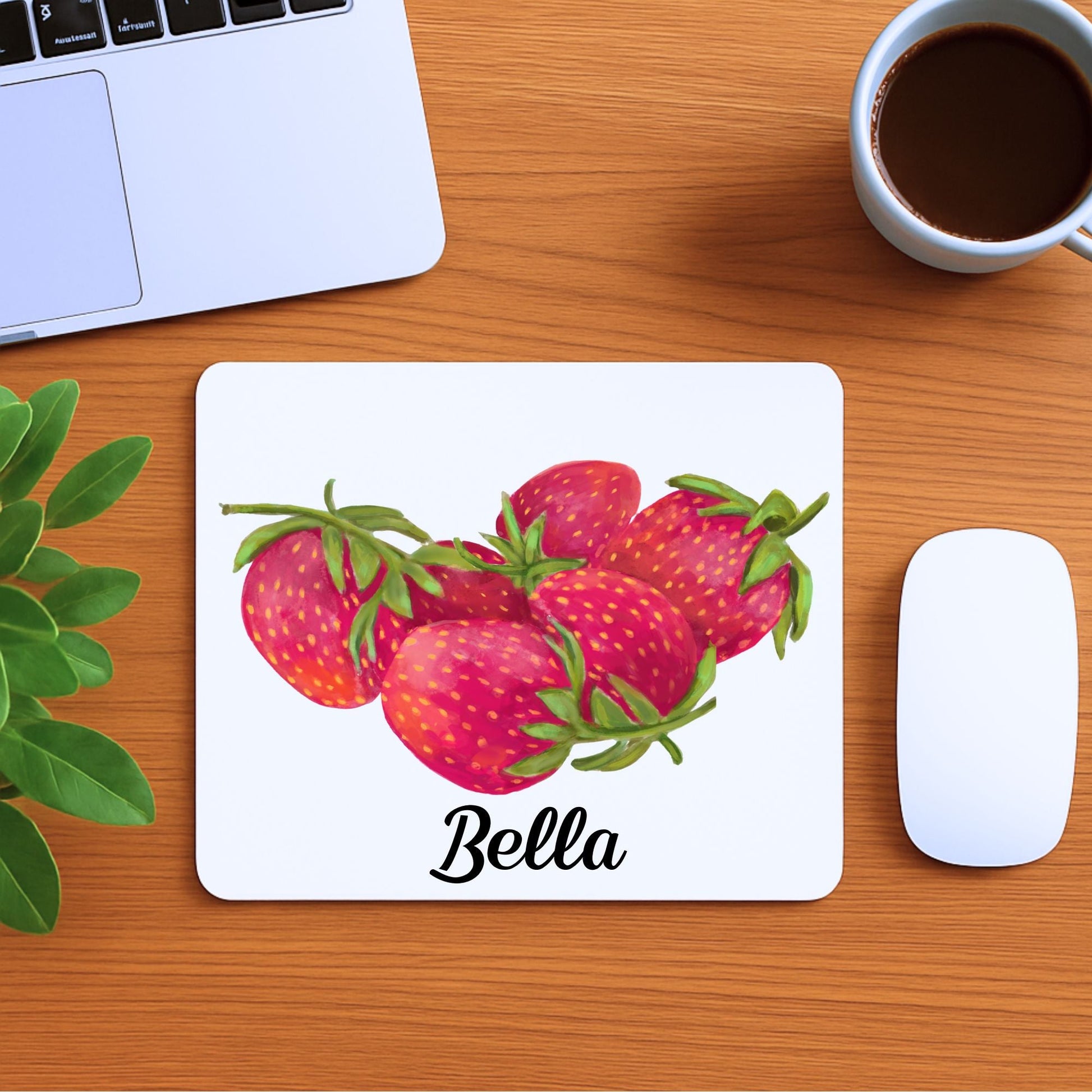 Strawberry Mousepad - MerikaArt