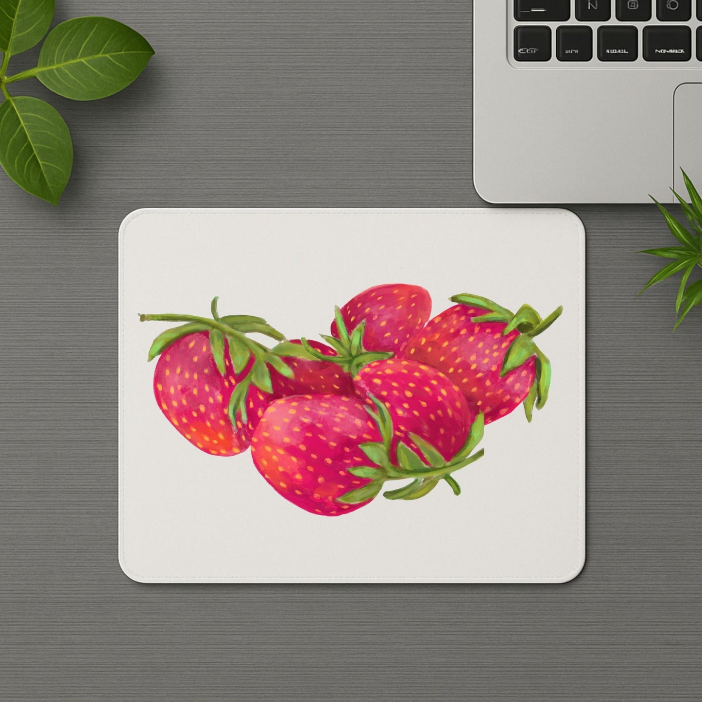 Strawberry Mousepad - MerikaArt