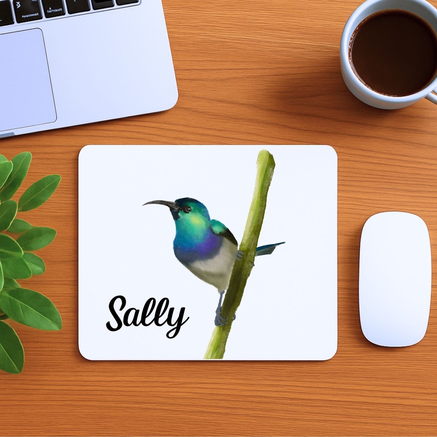 Sunbird Mousepad - MerikaArt