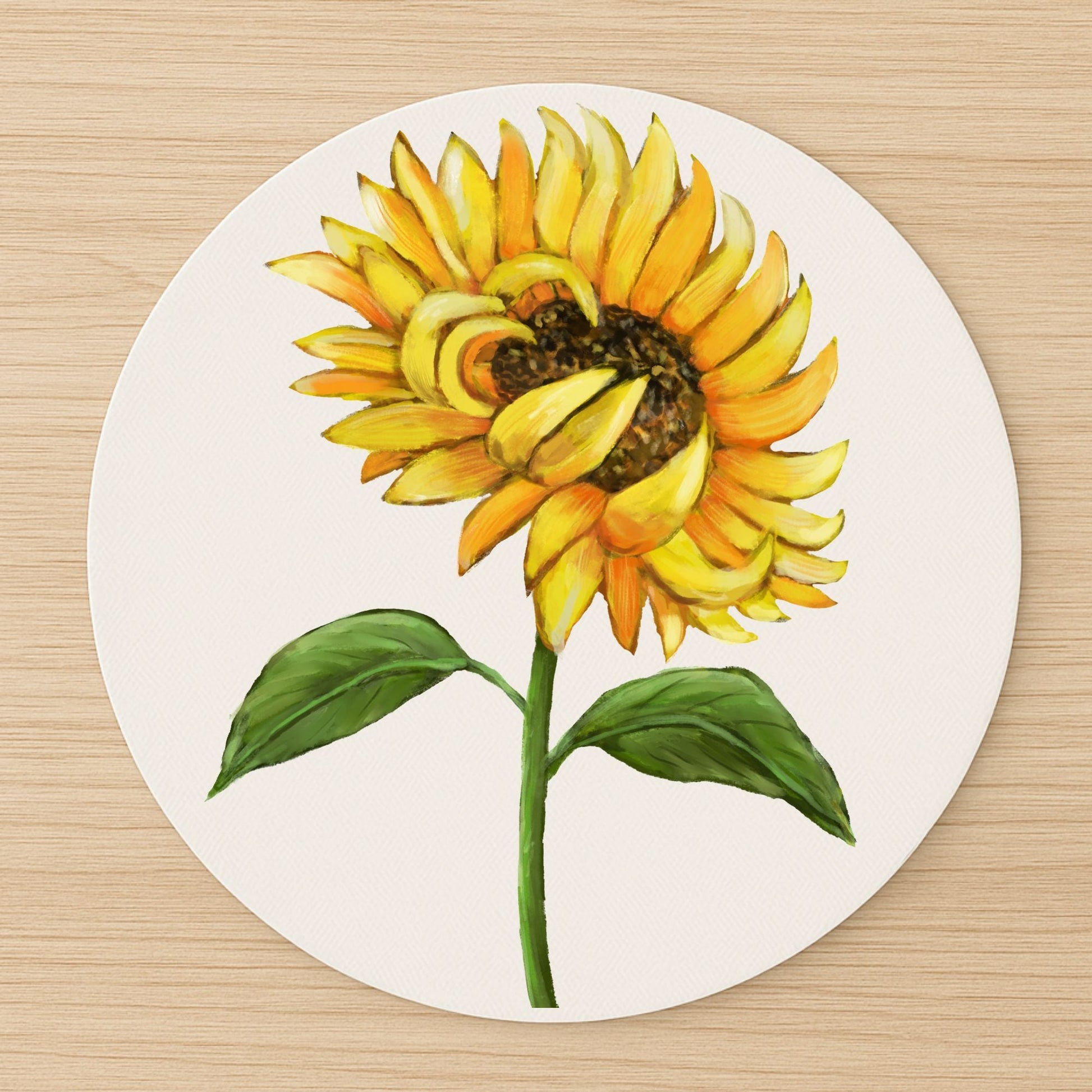 Sunflower Mousepad - MerikaArt