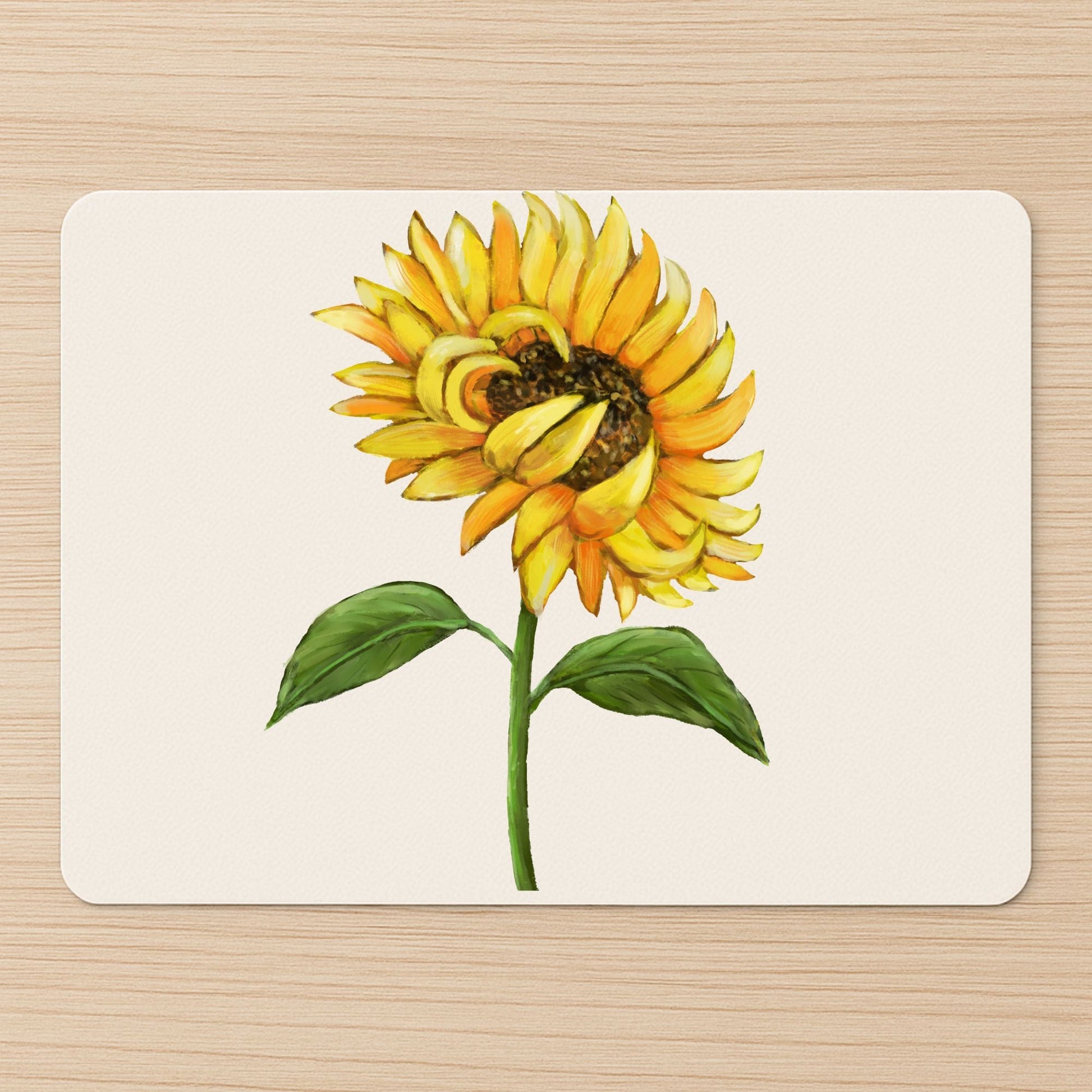 Sunflower Mousepad - MerikaArt