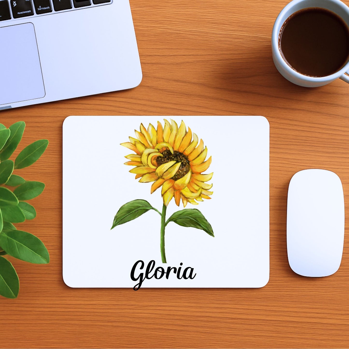 Sunflower Mousepad - MerikaArt