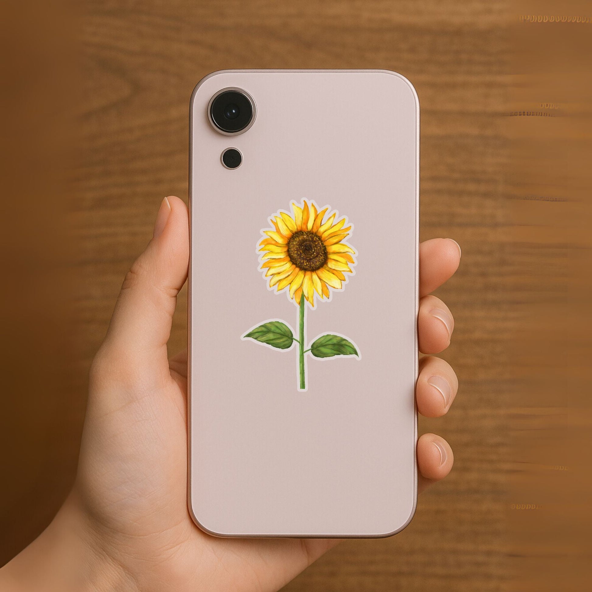 Sunflower Vinyl Sticker - MerikaArt