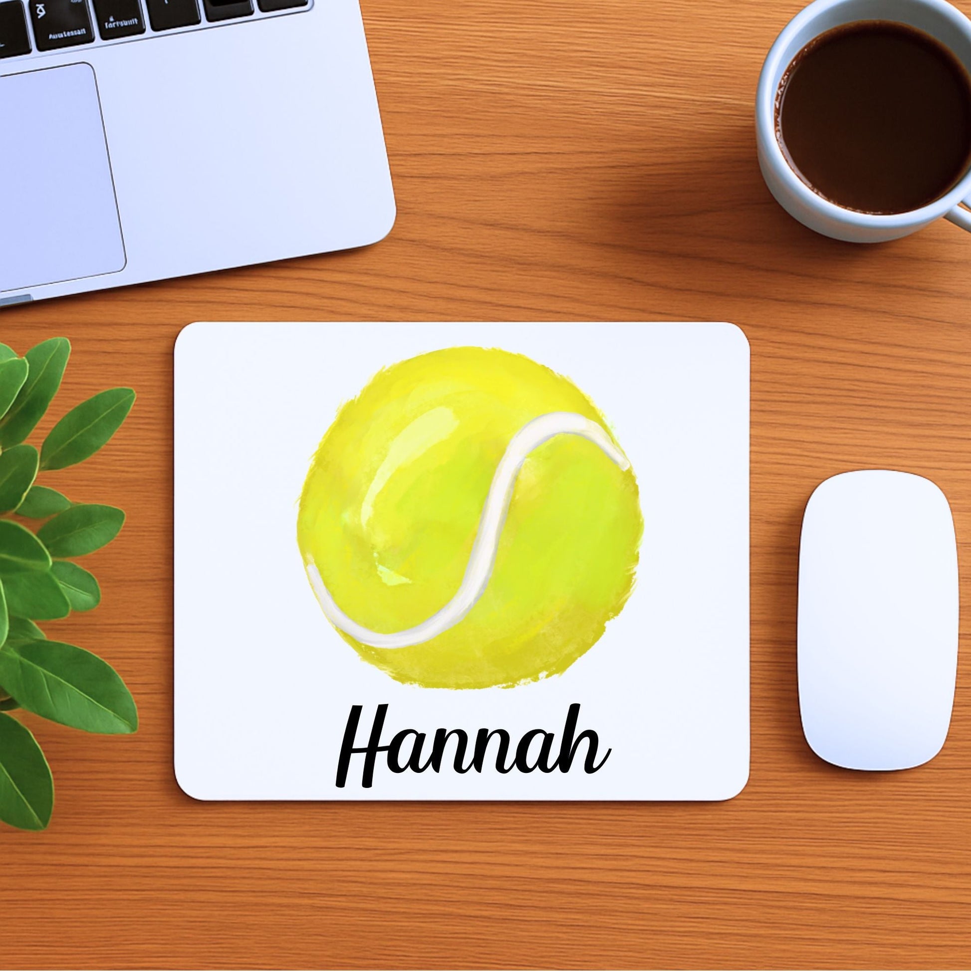 Tennis Ball Mousepad - MerikaArt