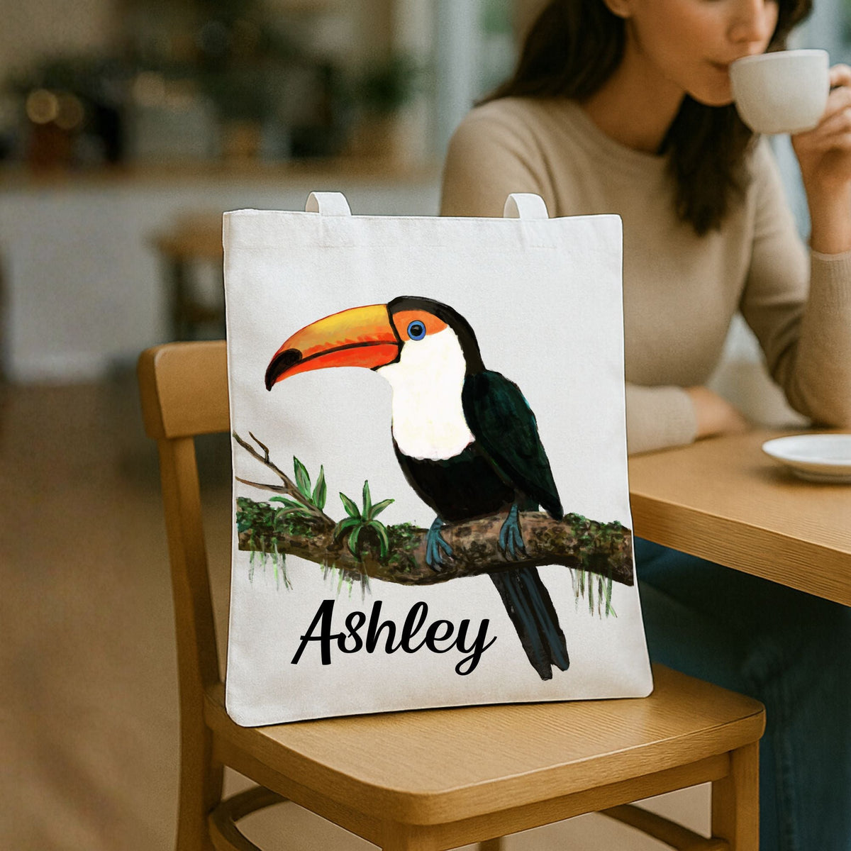 Toco Toucan Tote Bag - MerikaArt