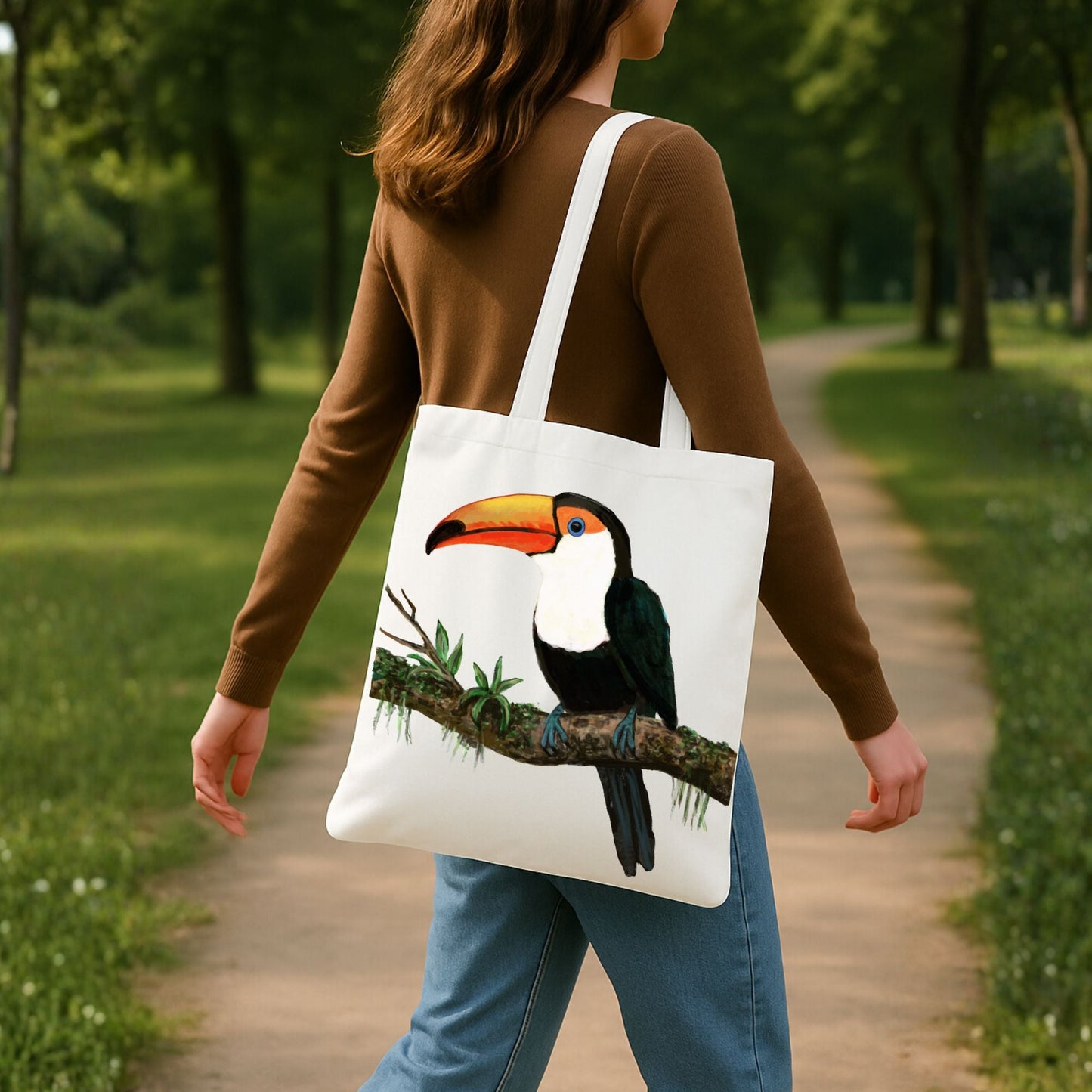 Toco Toucan Tote Bag - MerikaArt