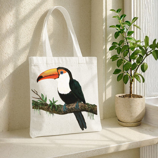 Toco Toucan Tote Bag - MerikaArt