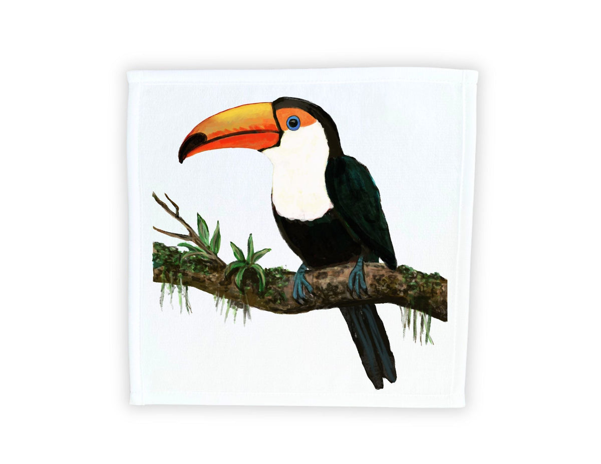 Toucan Washcloth - MerikaArt