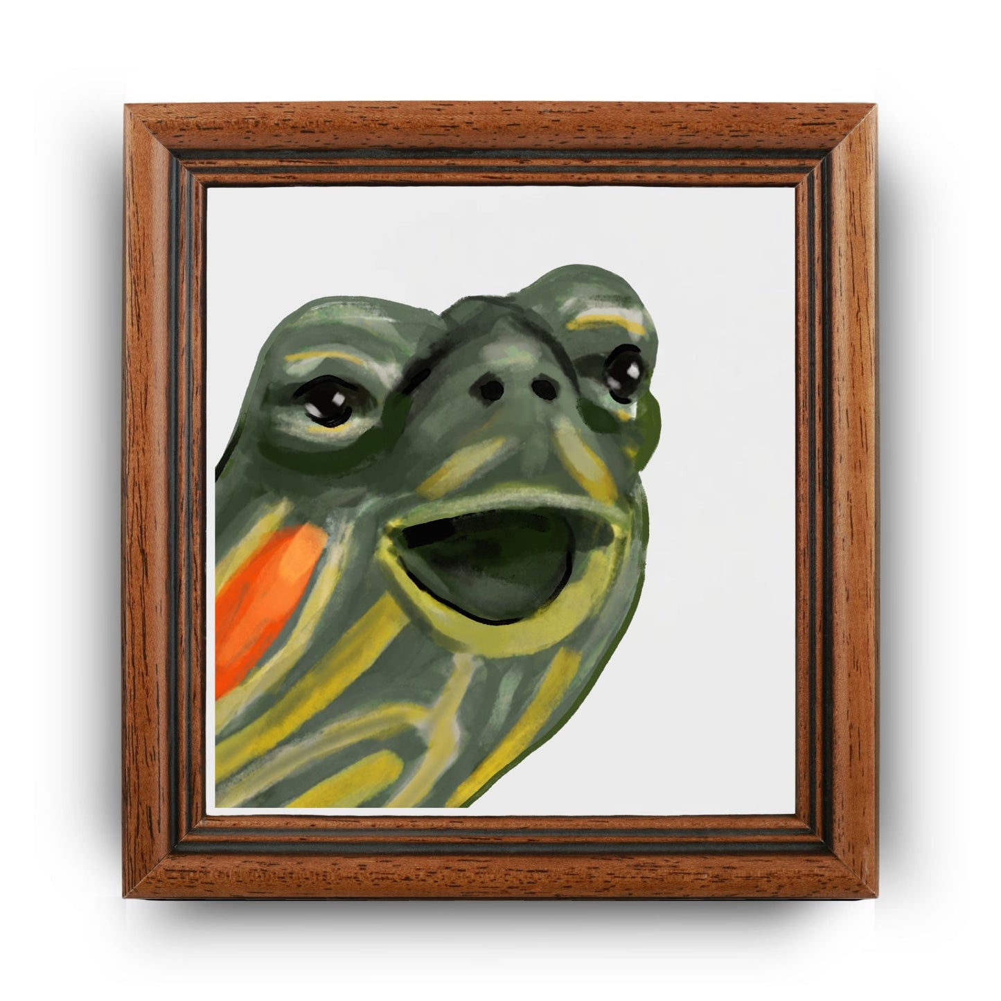 Turtle Ceramic Tile - MerikaArt