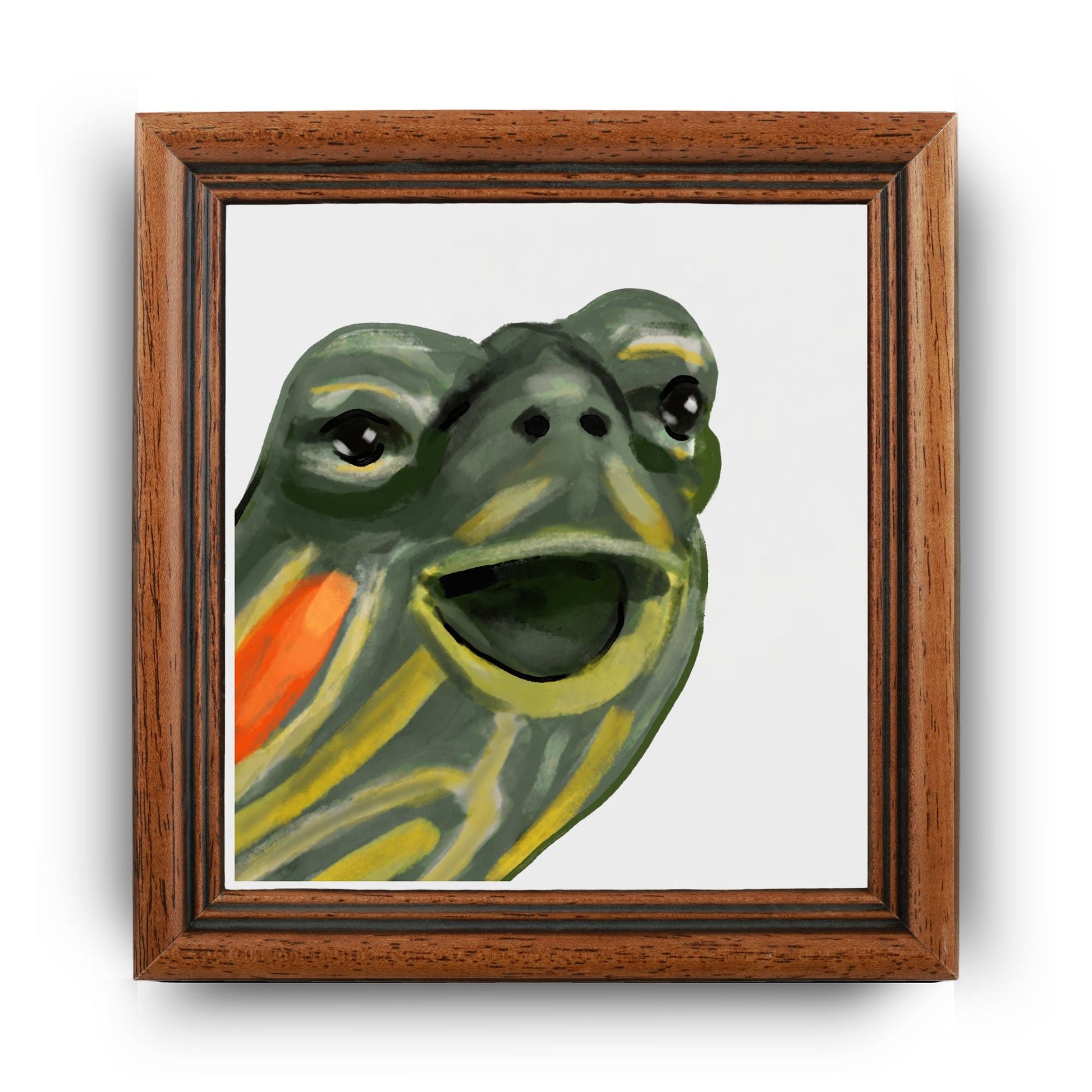 Turtle Ceramic Tile - MerikaArt
