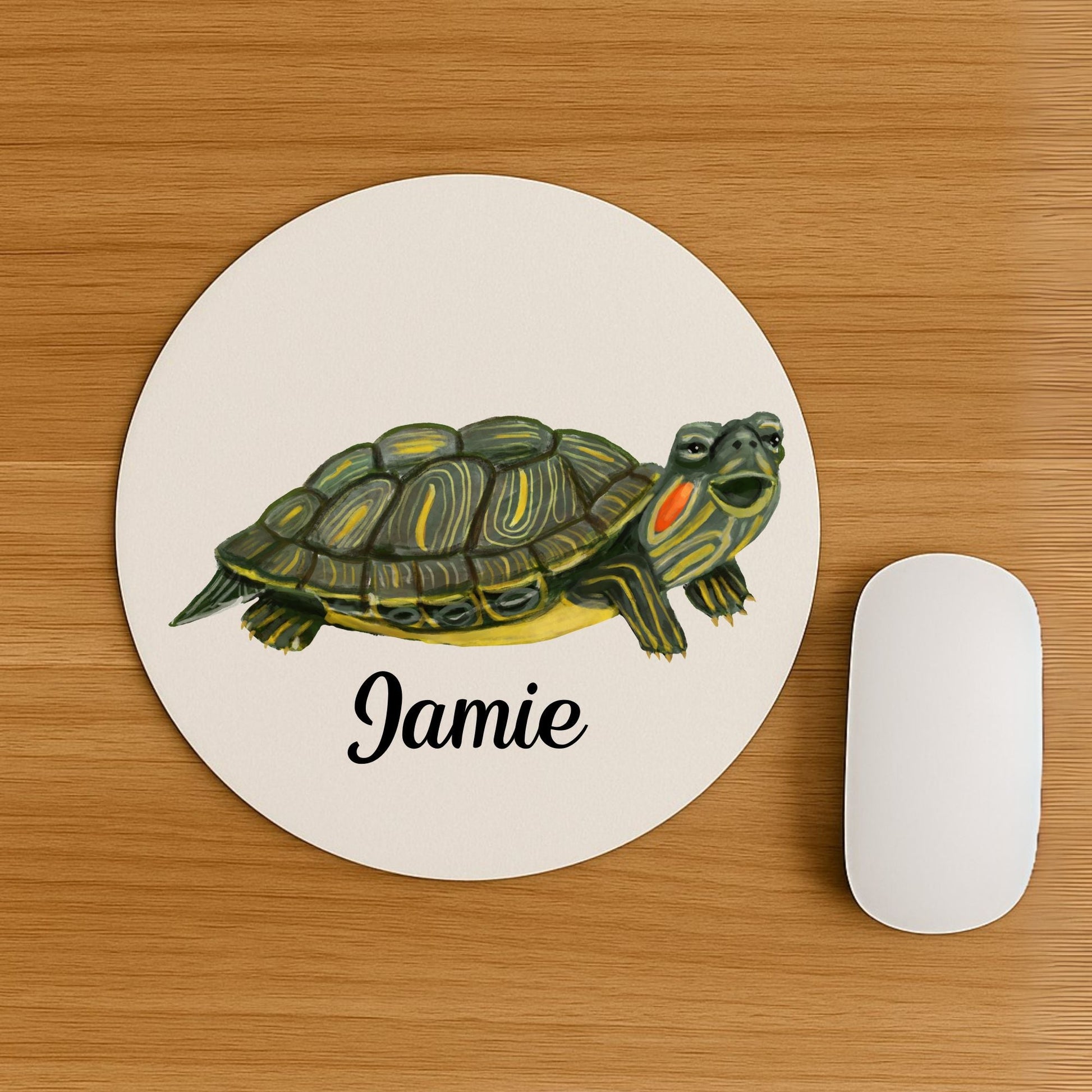 Turtle Mousepad - MerikaArt