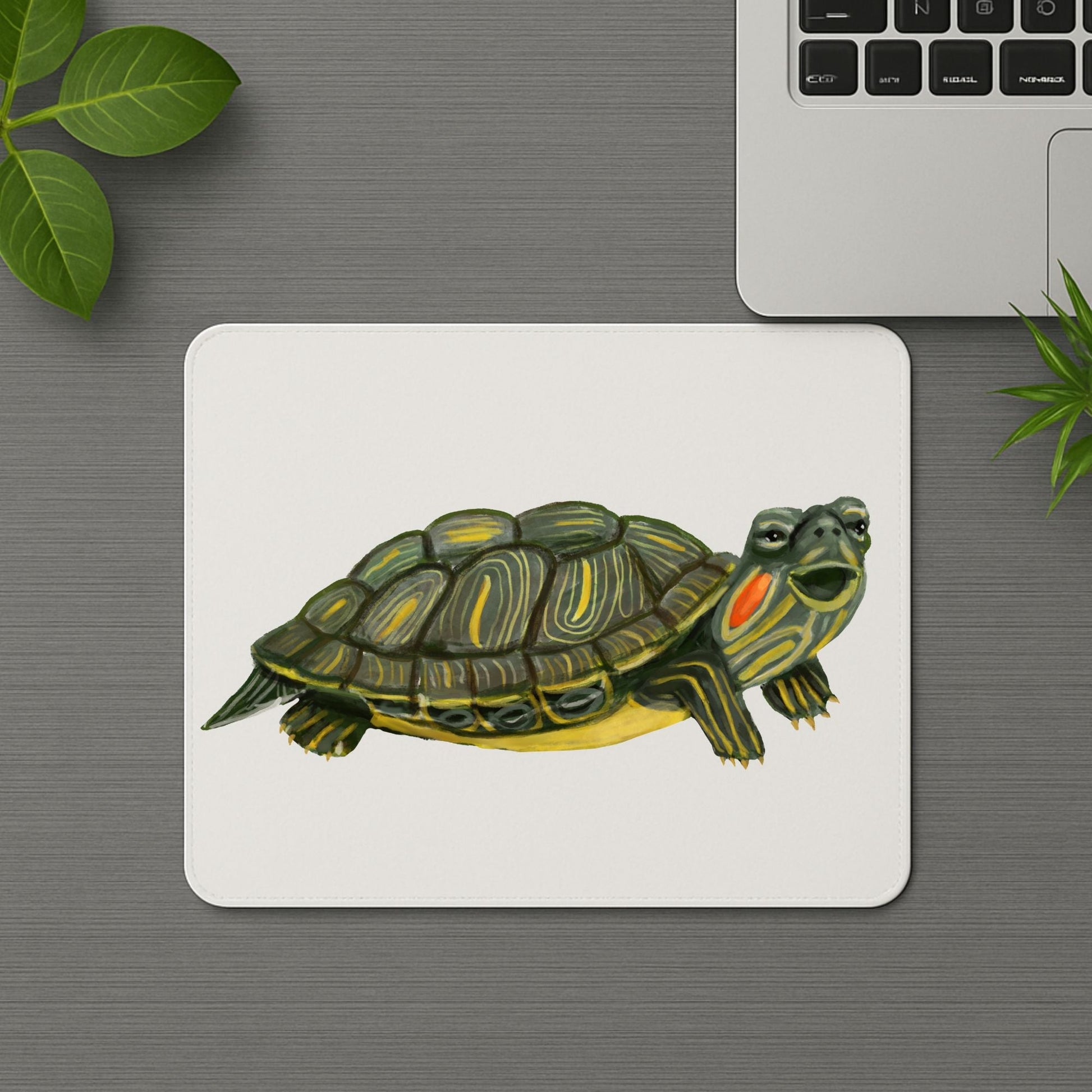 Turtle Mousepad - MerikaArt