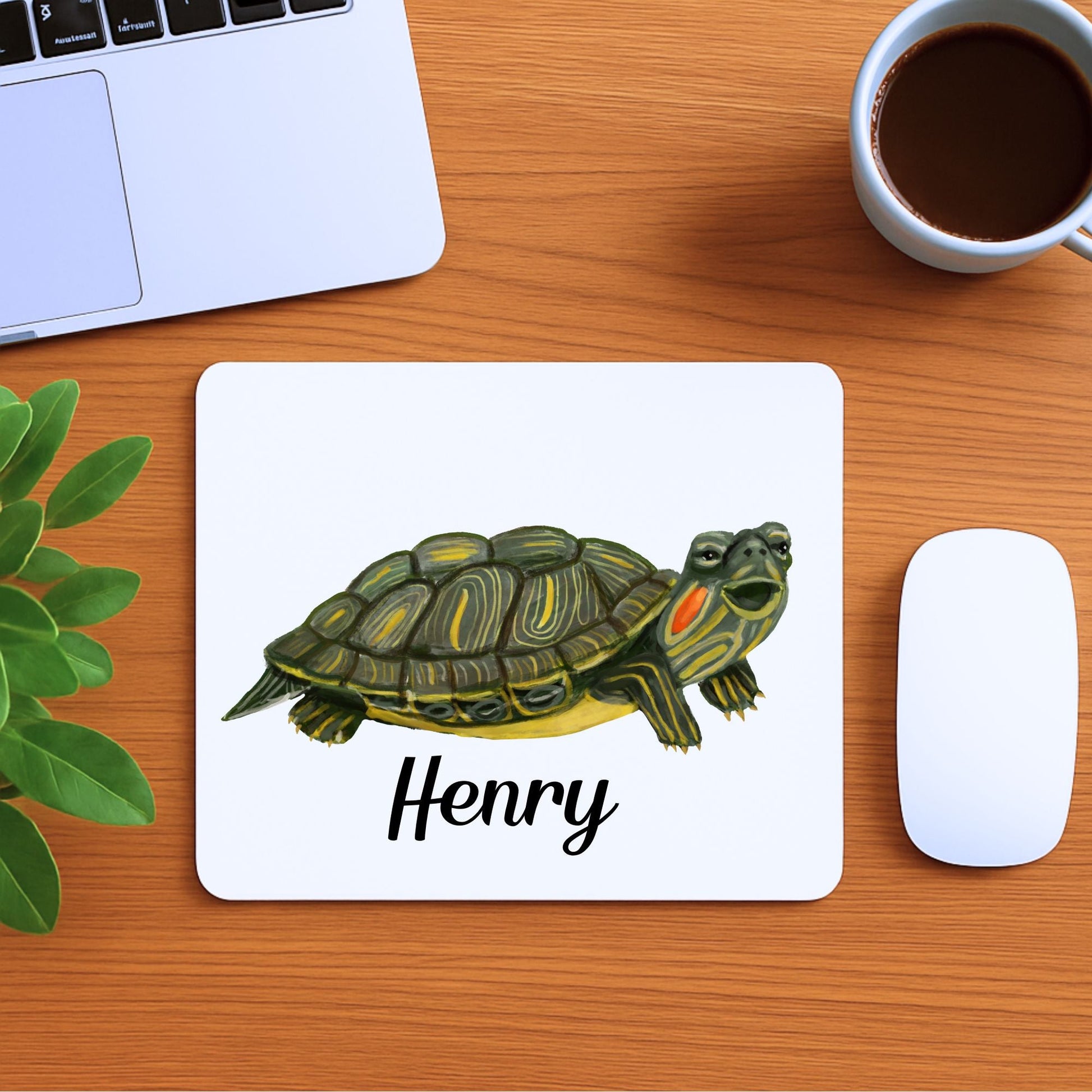Turtle Mousepad - MerikaArt