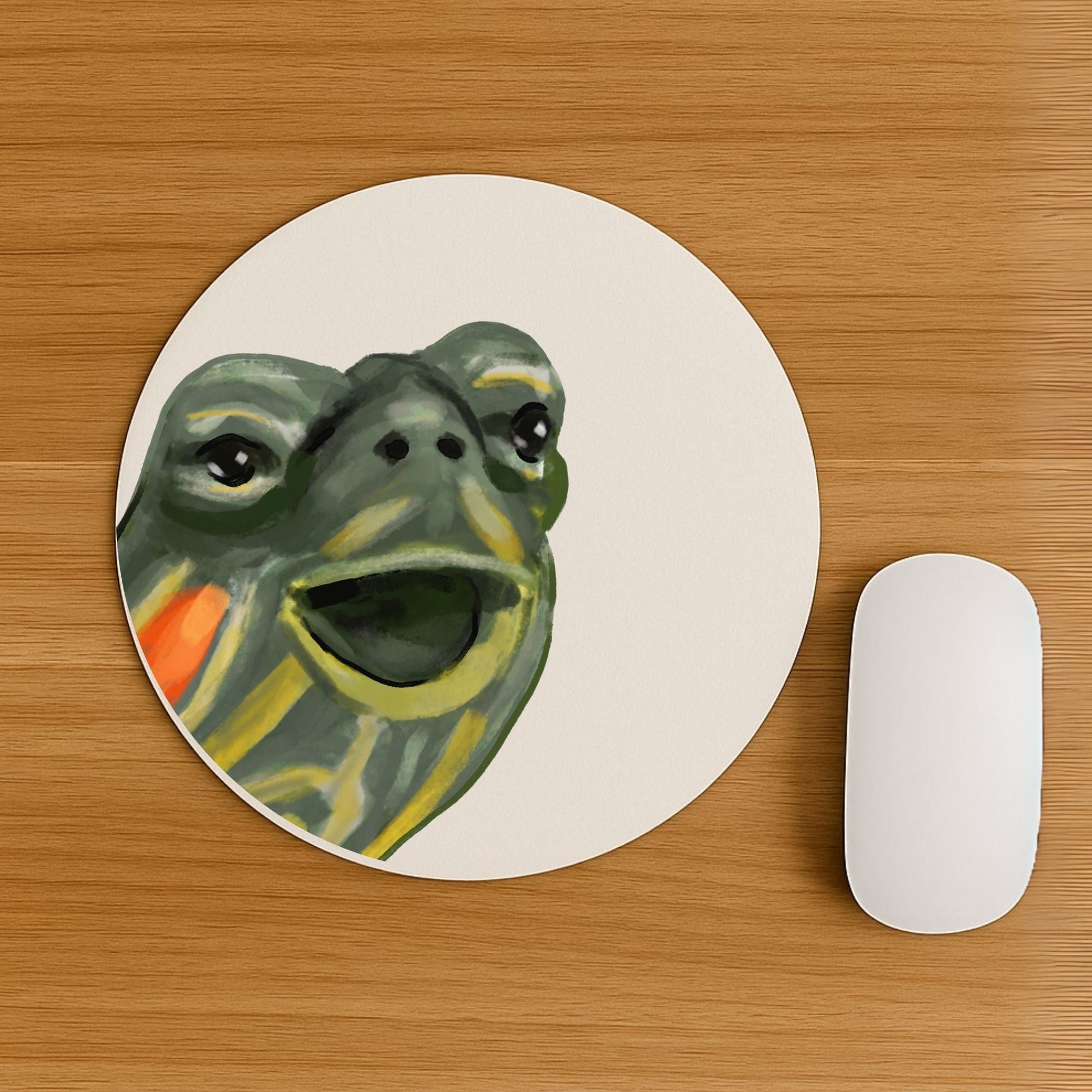 Turtle Mousepad - MerikaArt