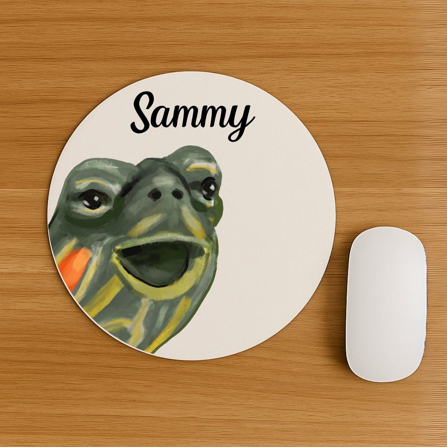Turtle Mousepad - MerikaArt