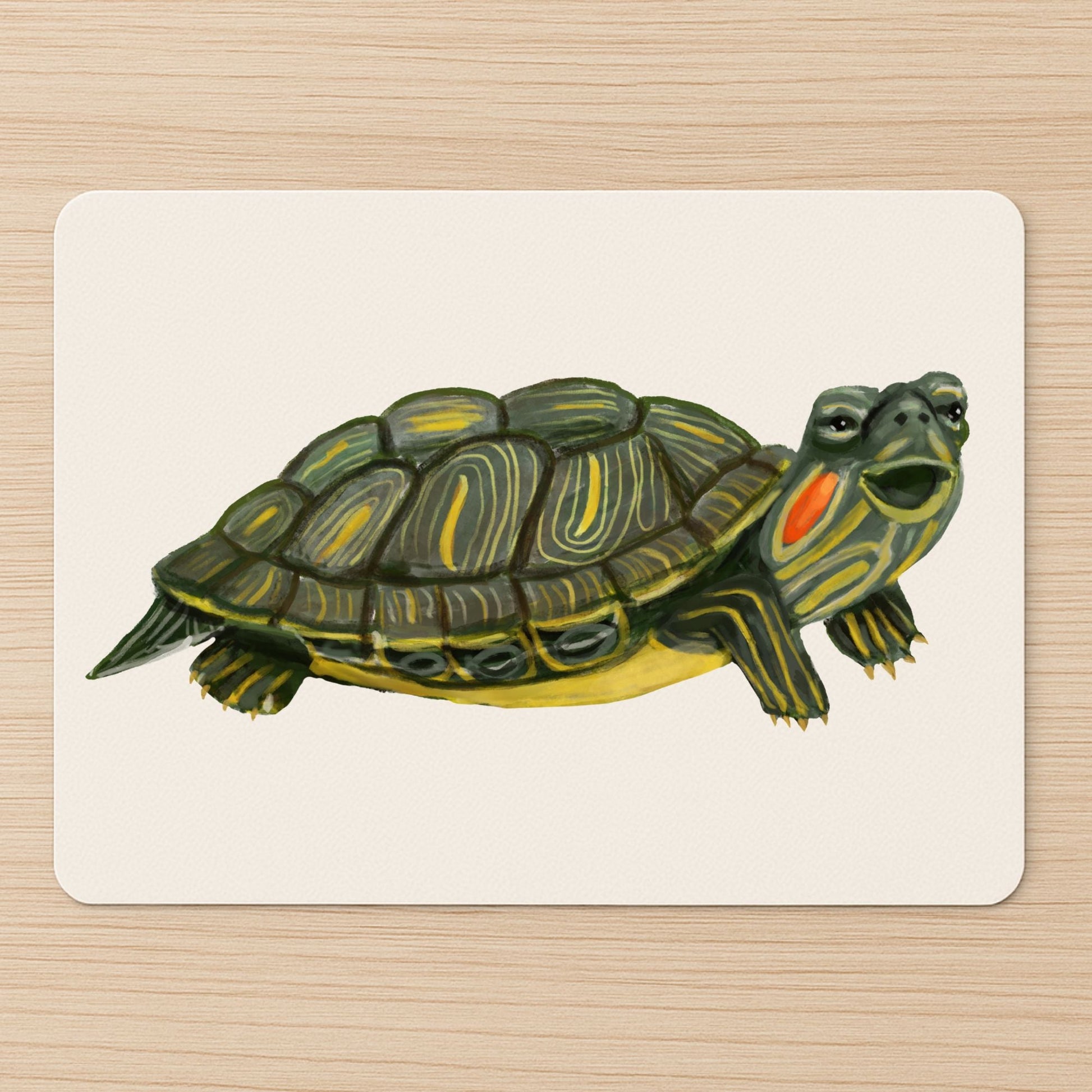 Turtle Mousepad - MerikaArt