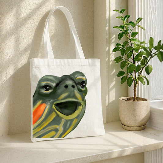 Turtle Tote Bag - MerikaArt