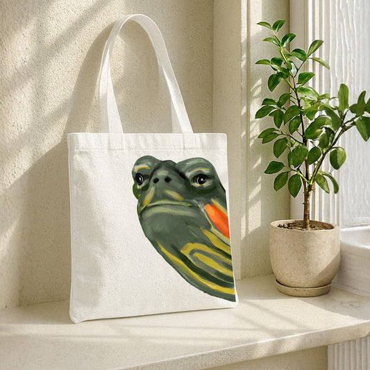 Turtle Tote Bag - MerikaArt